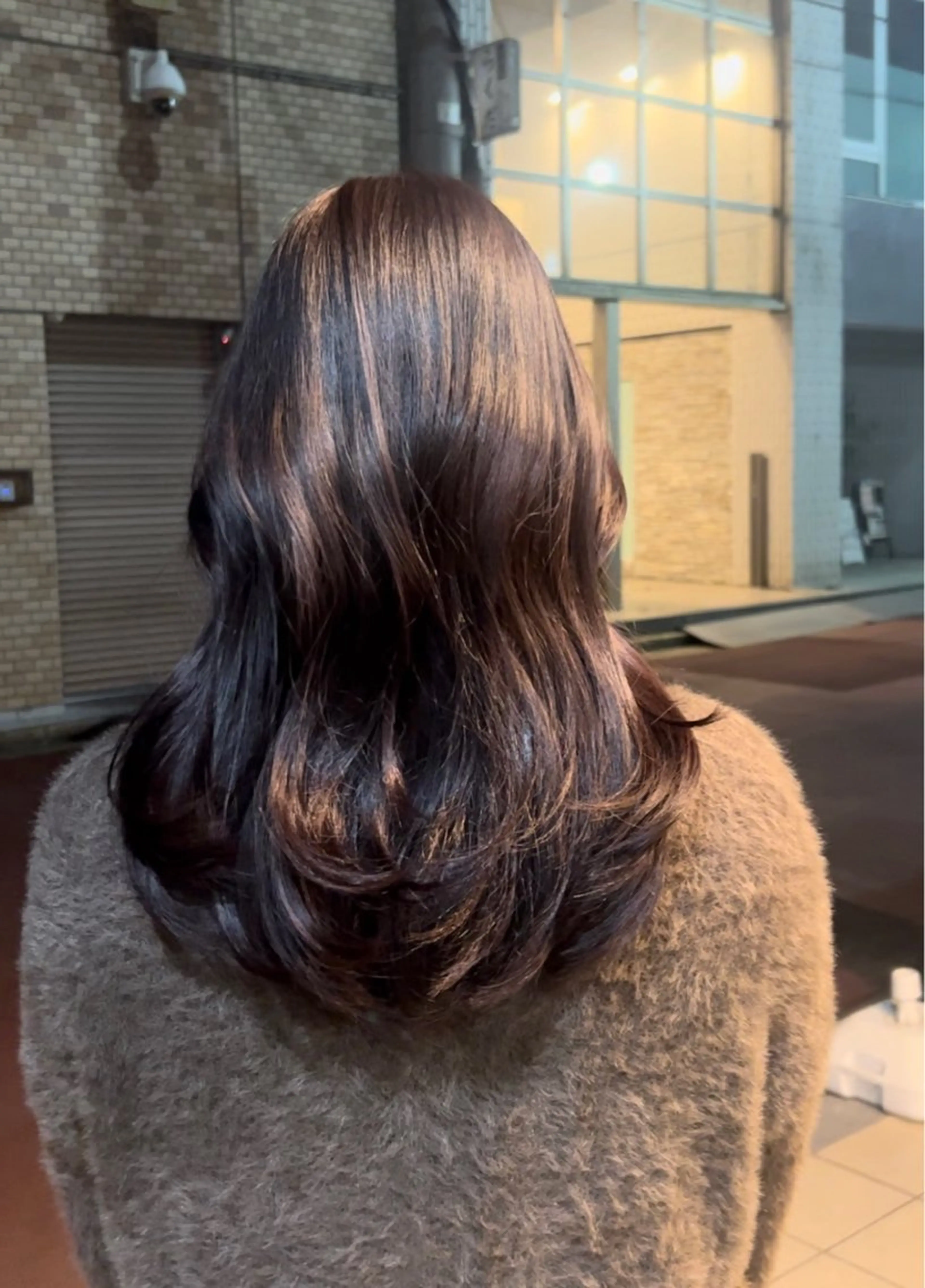 ロング レイヤーカット SCEN所属・田中 千尋のヘアスタイル