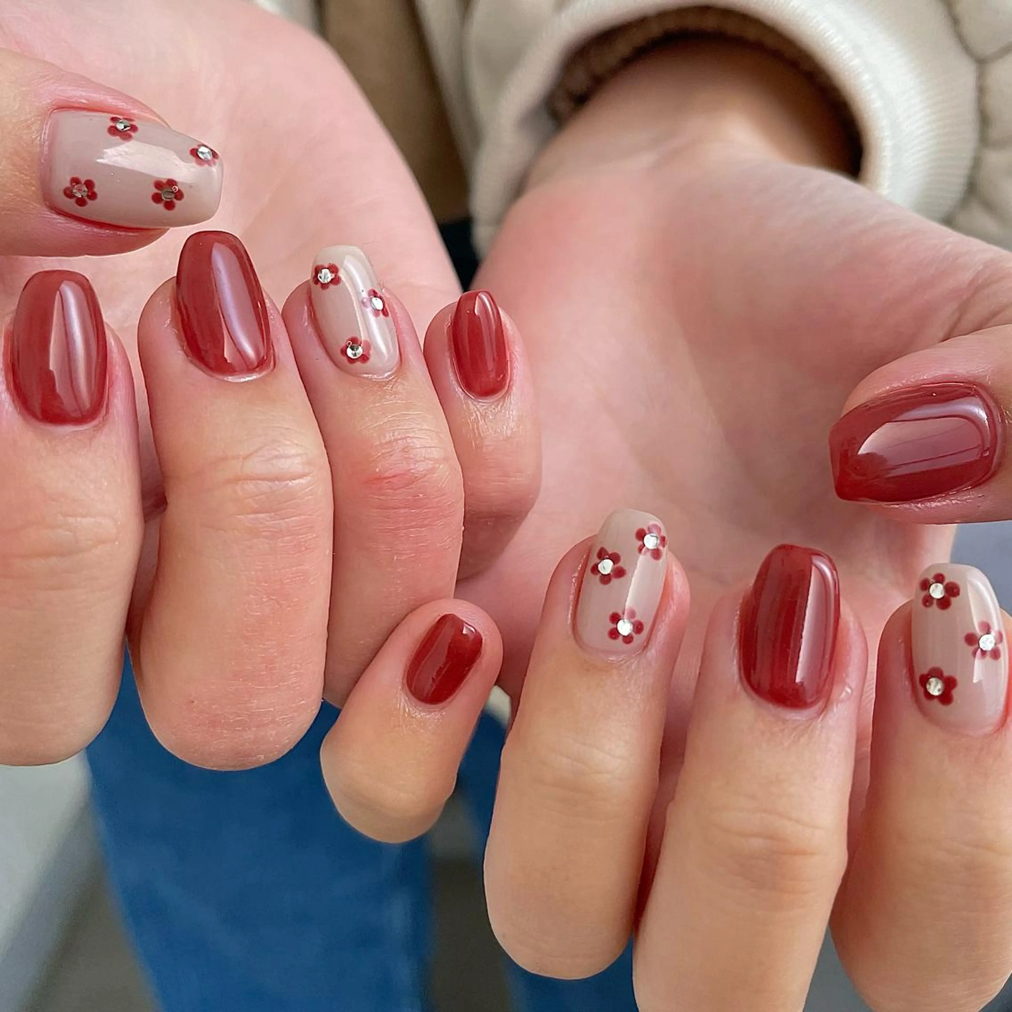ネイル 持ち込み ハンドネイル Nailsalon BLOOM🌷 山崎のネイルデザイン