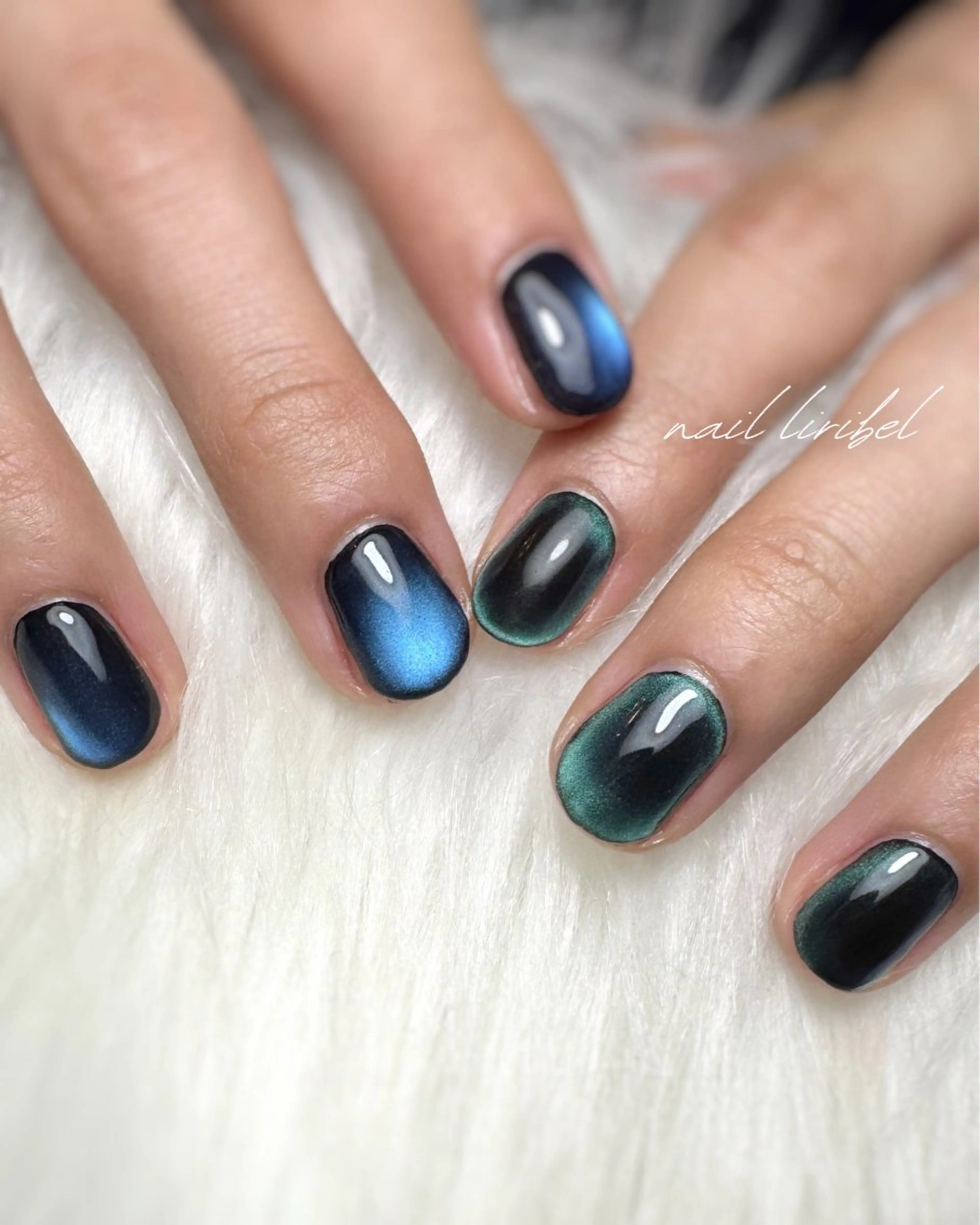 メンズ ネイル メンズネイル ワンカラーネイル ハンドネイル Nail Liribelのネイルデザイン