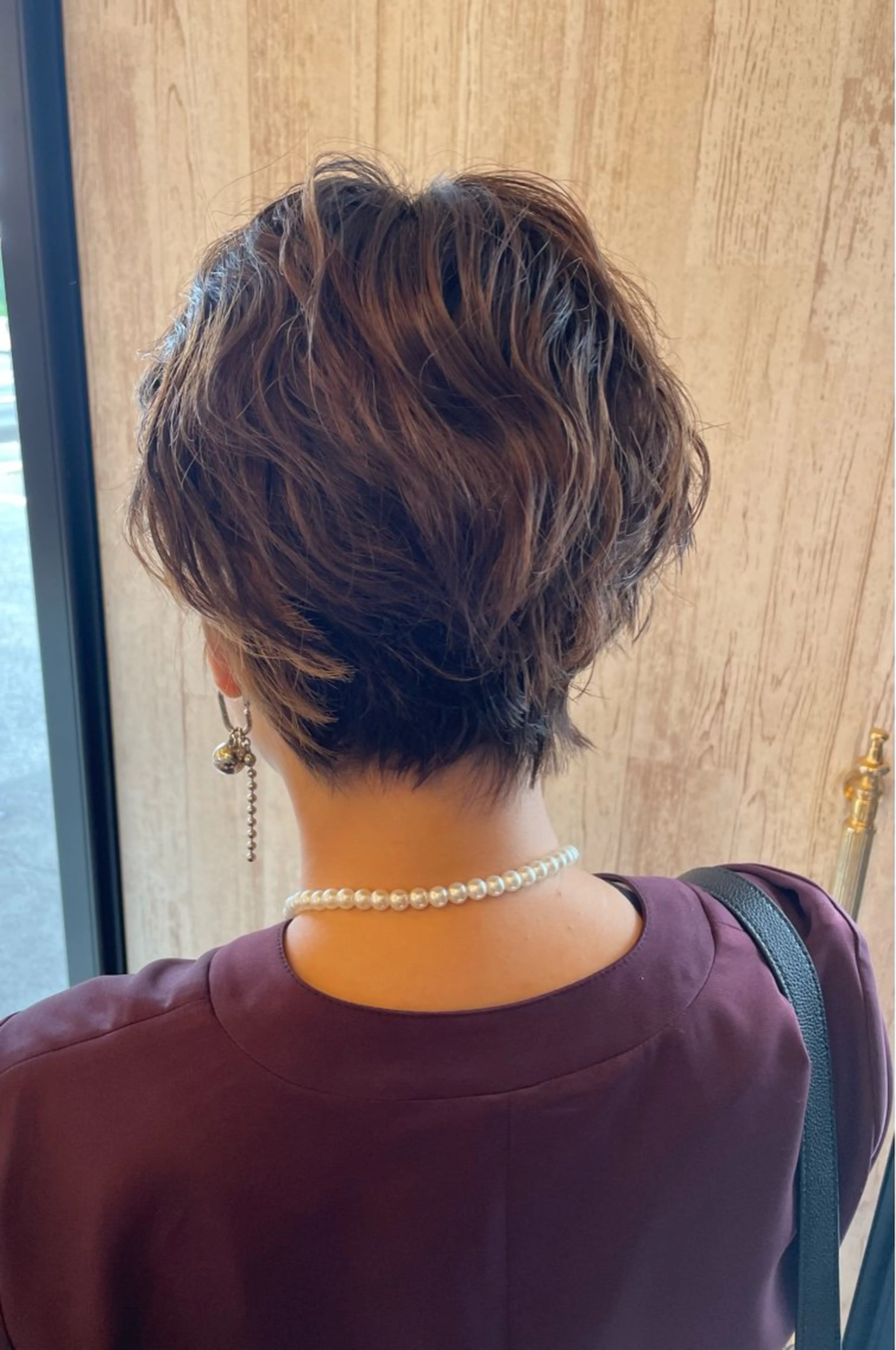 ショート ヘアアレンジ 岡村 真子のヘアスタイル