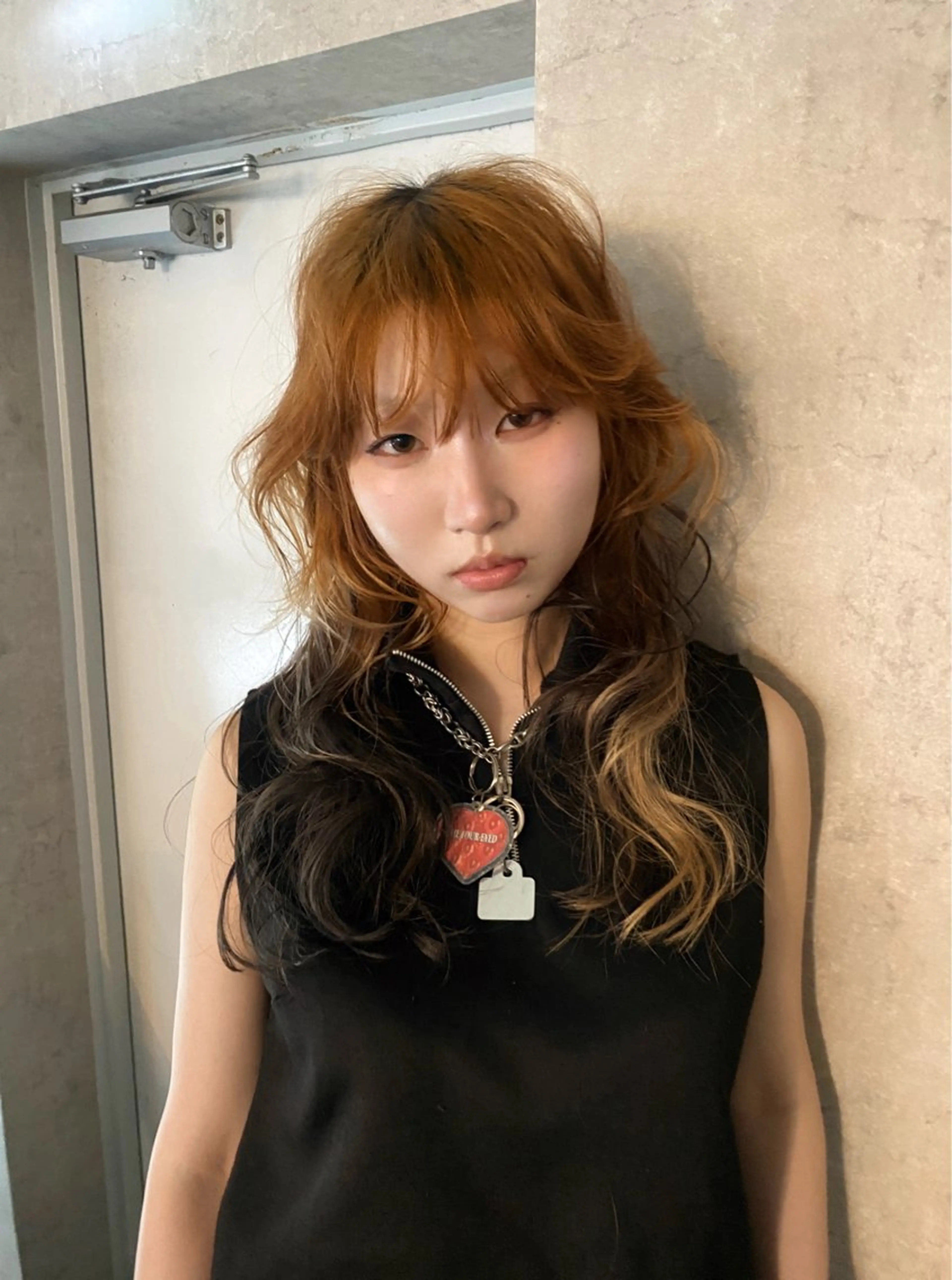 カラー デザインカラー 原宿|ハイトーン| デザインカラー|揺のヘアスタイル