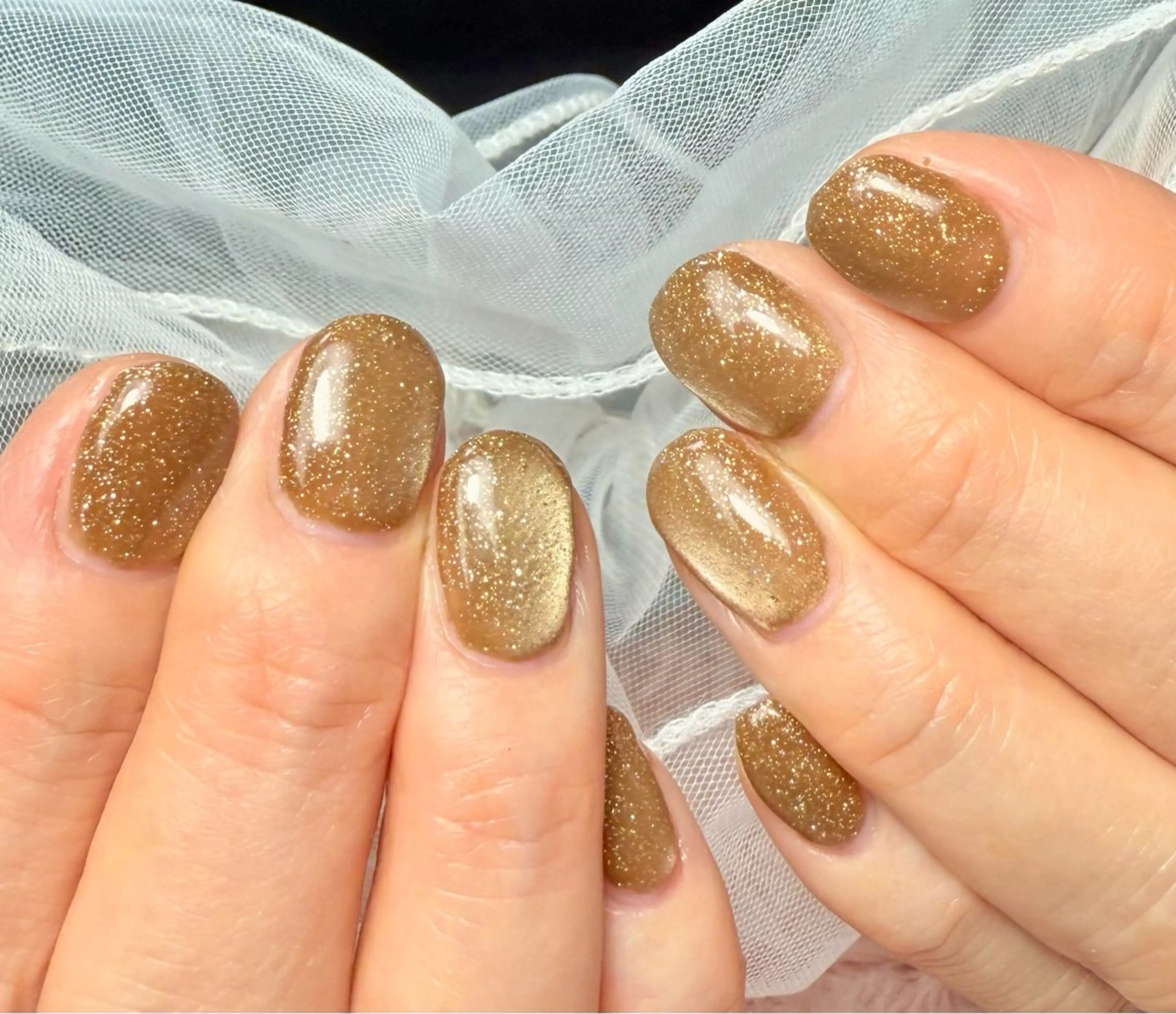 ネイル アートネイル チークネイル フラッシュネイル フラッシュマグ フレンチネイル M.N_ nailのネイルデザイン