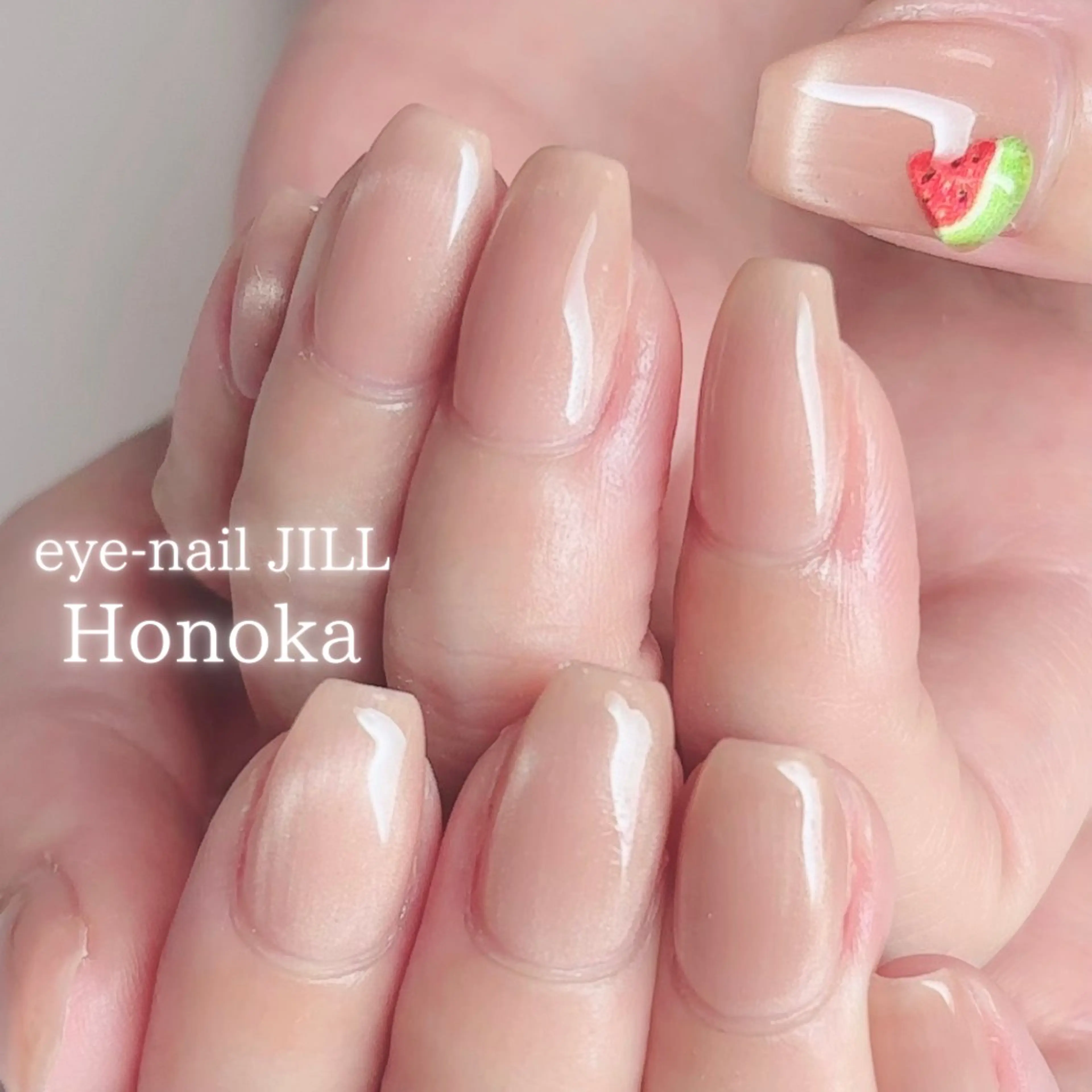 ネイル フレンチネイル マグネットネイル ハンドネイル JILL Honokaのネイルデザイン