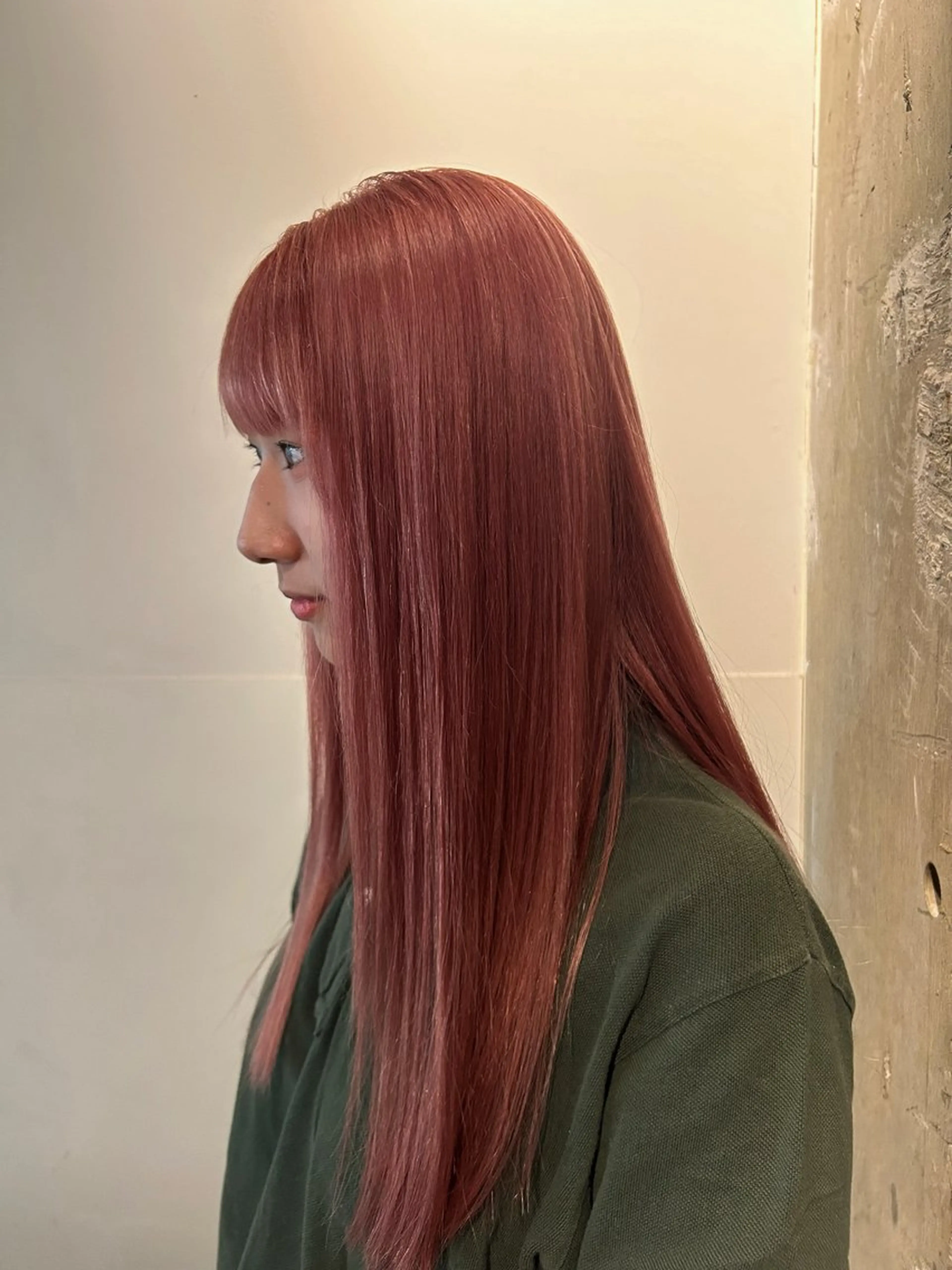 ロング カラー ヘアカラー mira🍓★ nailのネイルデザイン