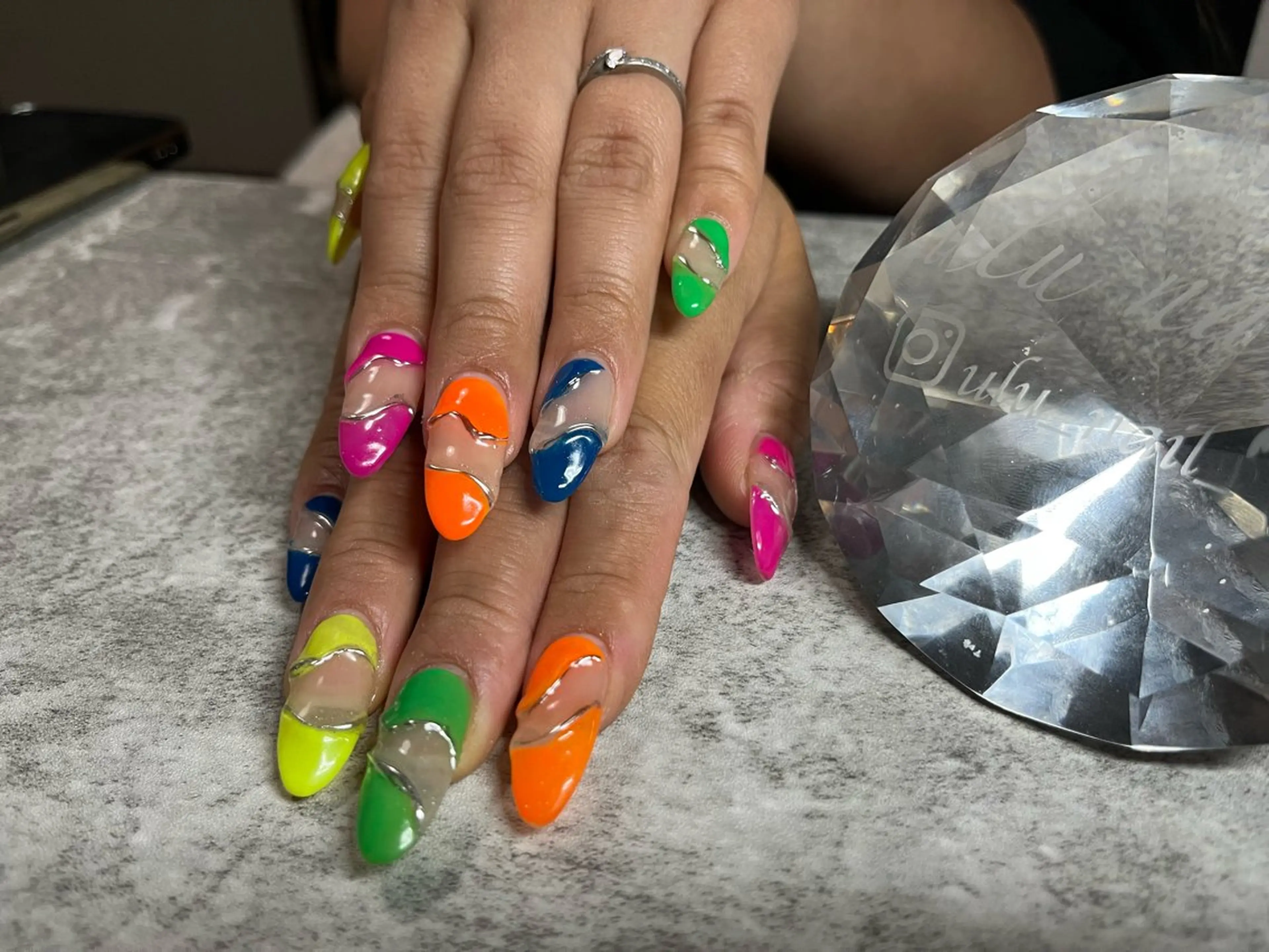 ネイル 持ち込み ネイルチップ 佐野 愛美のエステ・リラクイメージ