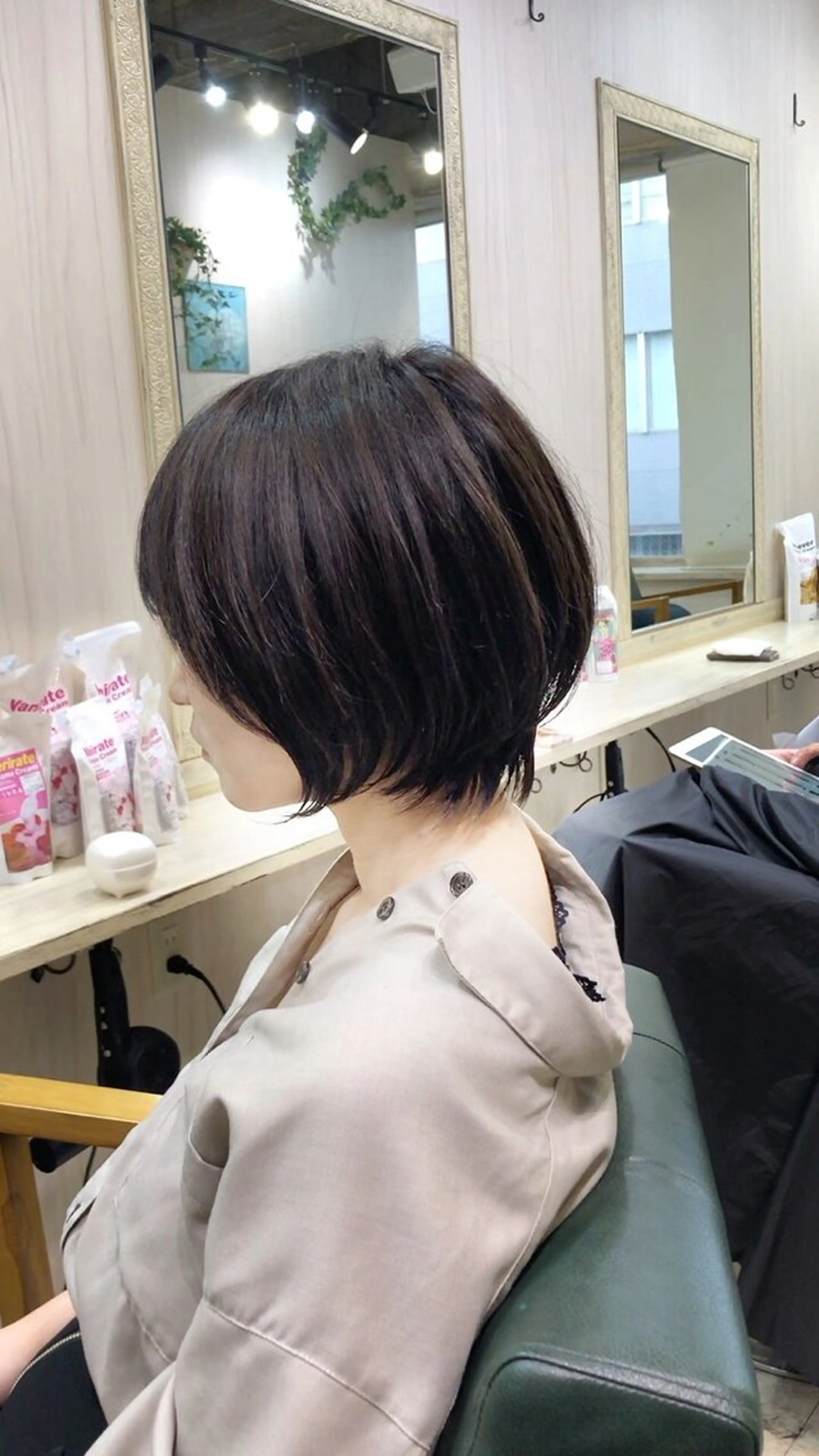 ショート カミタニ リオのヘアスタイル