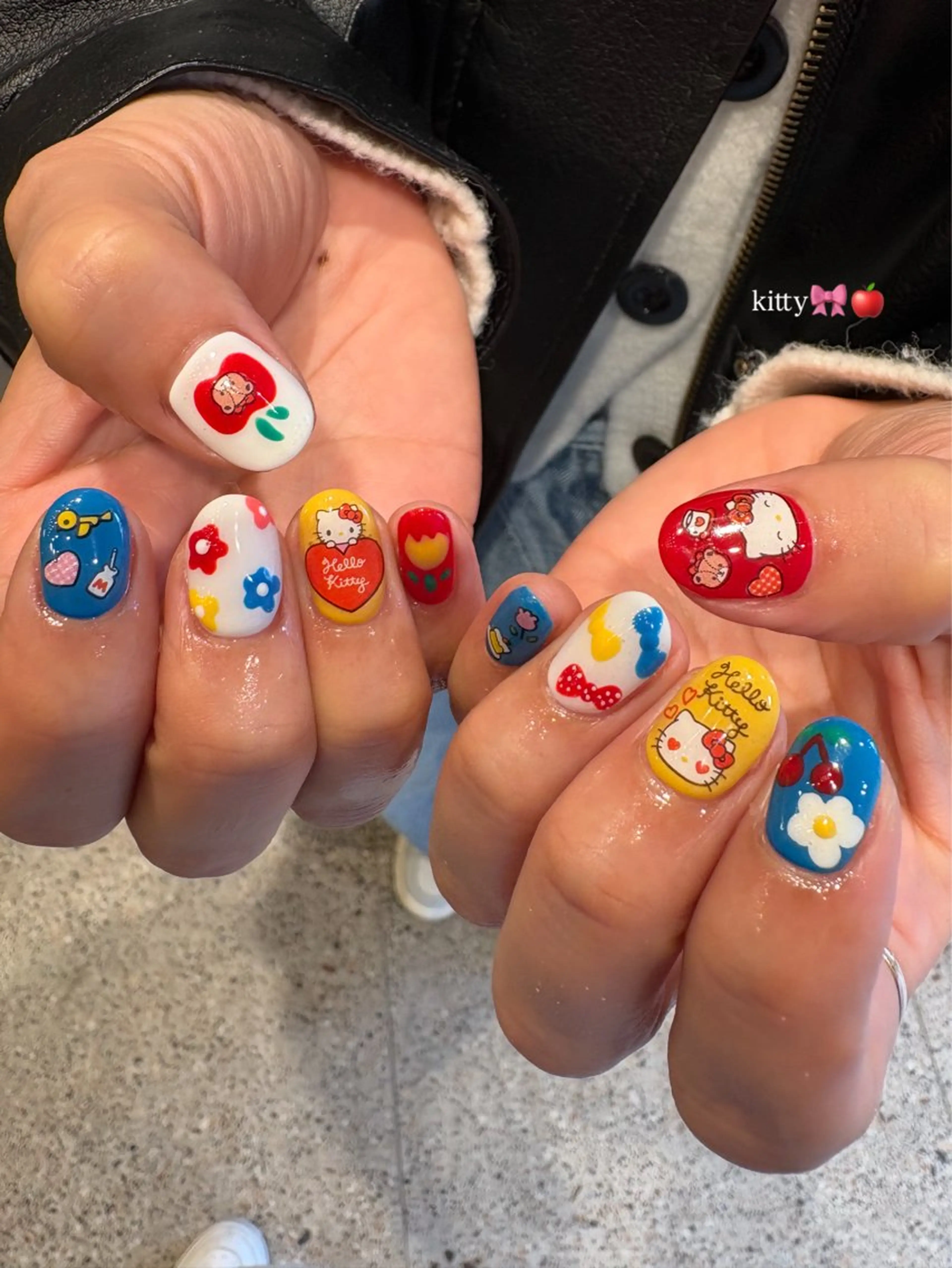 ネイル ハンドネイル She nail studio 原宿所属・パラジェル有/ スカルプ/mahoのネイルデザイン