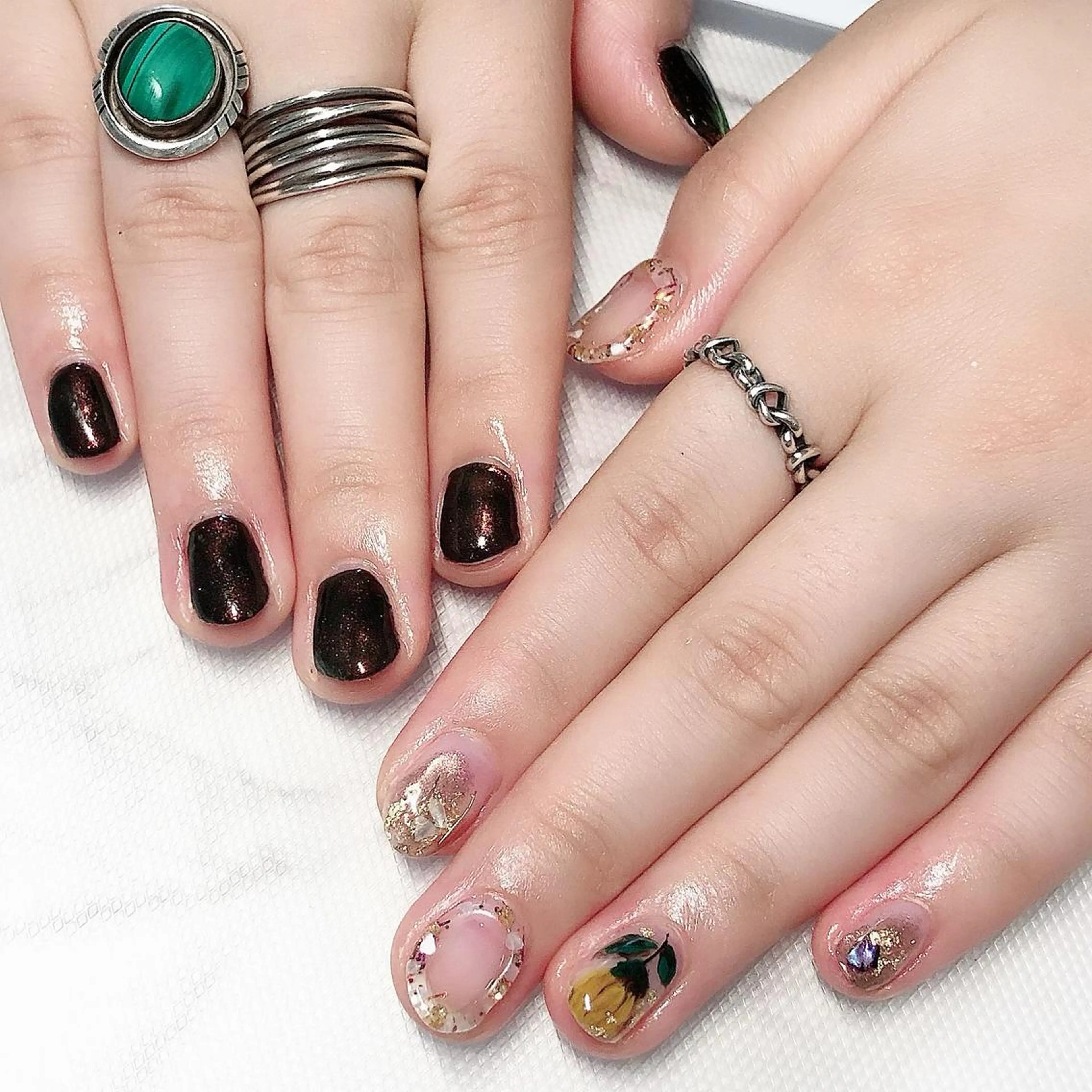 ネイル ニュアンスネイル nail salon mのネイルデザイン