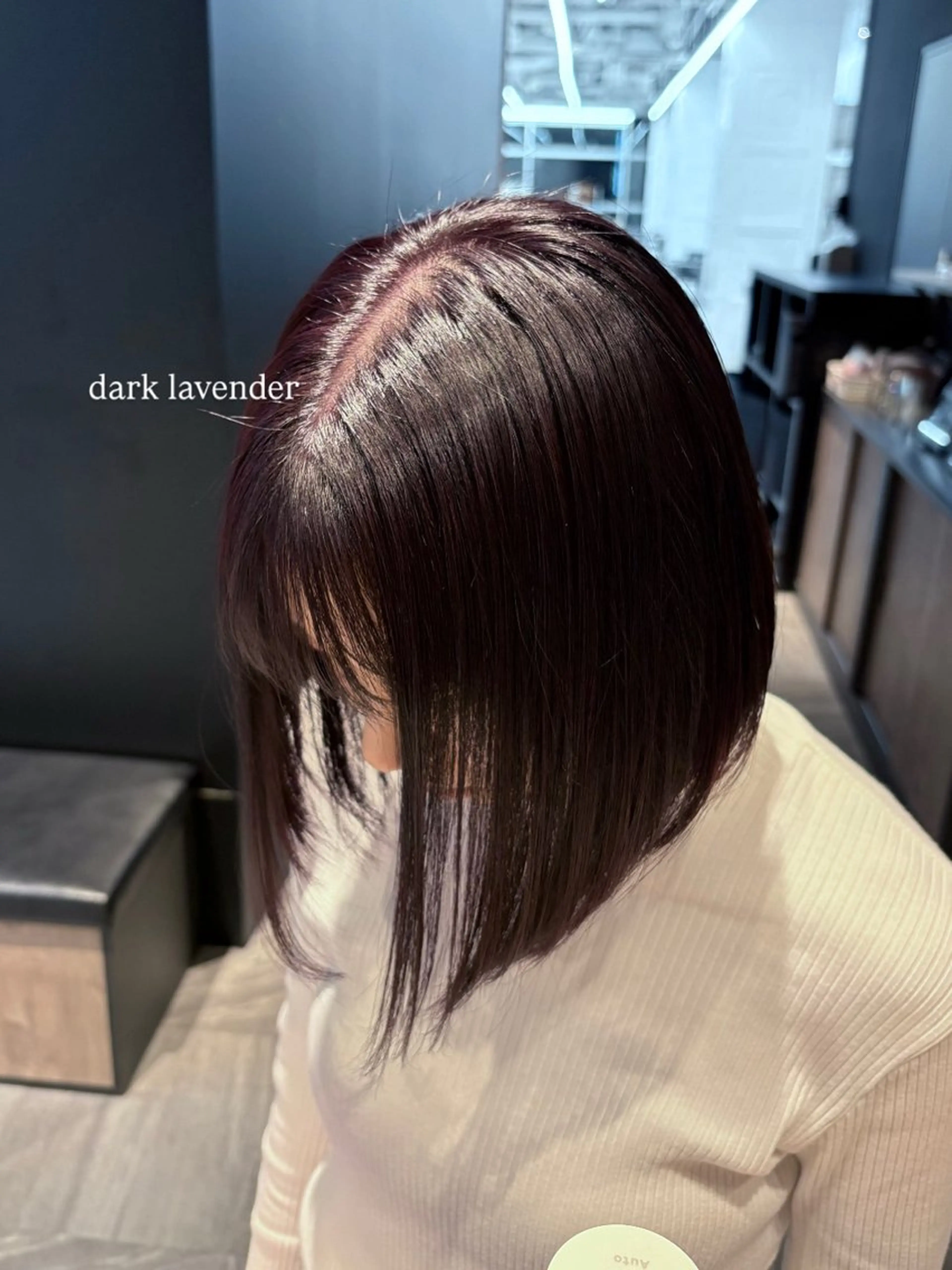 ミディアム カラー ヘアカラー トリートメント 🫧透明感カラー/ 寒色カラー/Risaのヘアスタイル