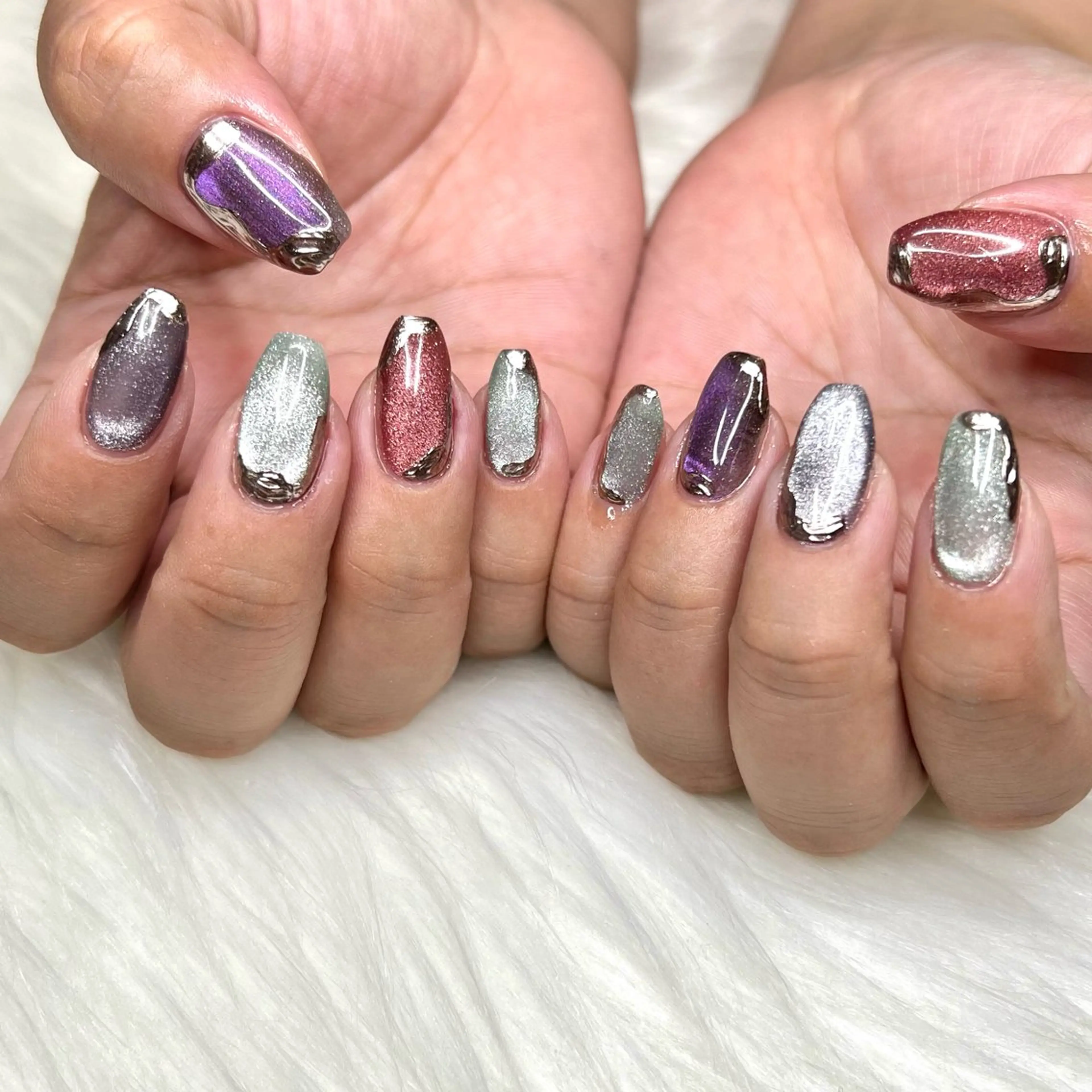 ネイル ハンドネイル vary clue所属・nailist🌻 YUKARIのネイルデザイン