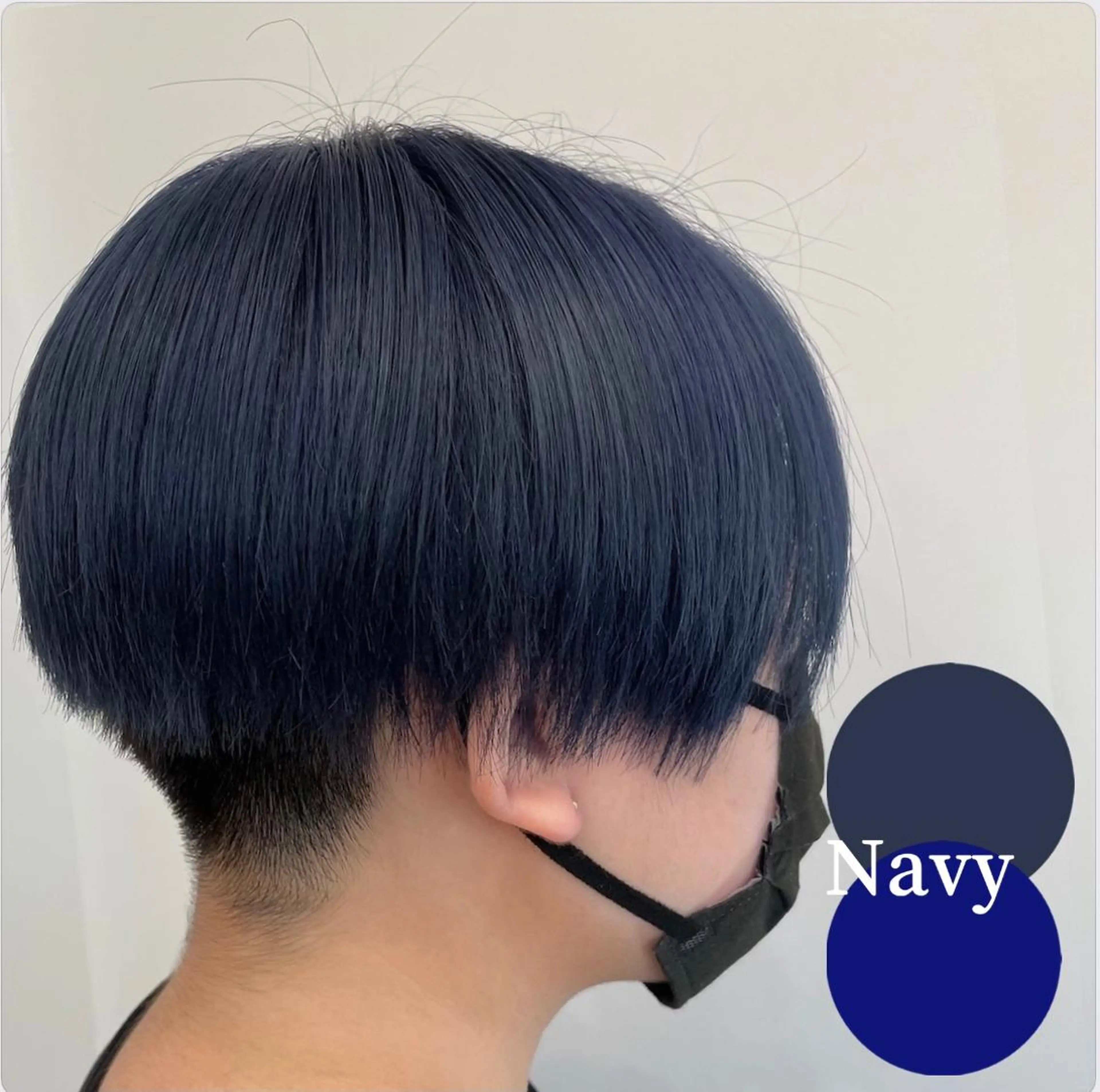 ショート カラー eyelash イシワタリ🦢のマツエク・マツパデザイン