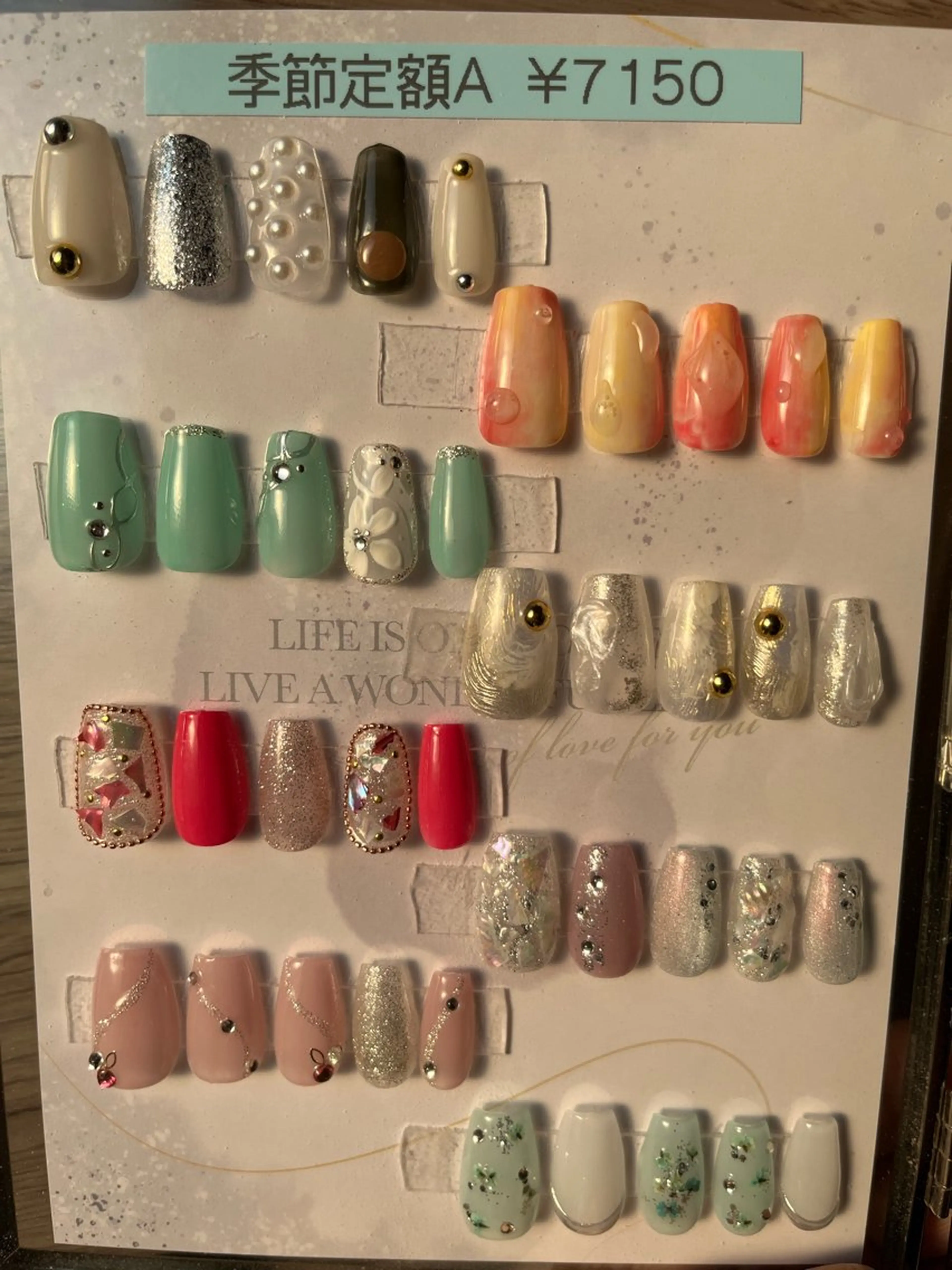 ネイル アートネイル ハンドネイル salon akua nail＆リラクのネイルデザイン