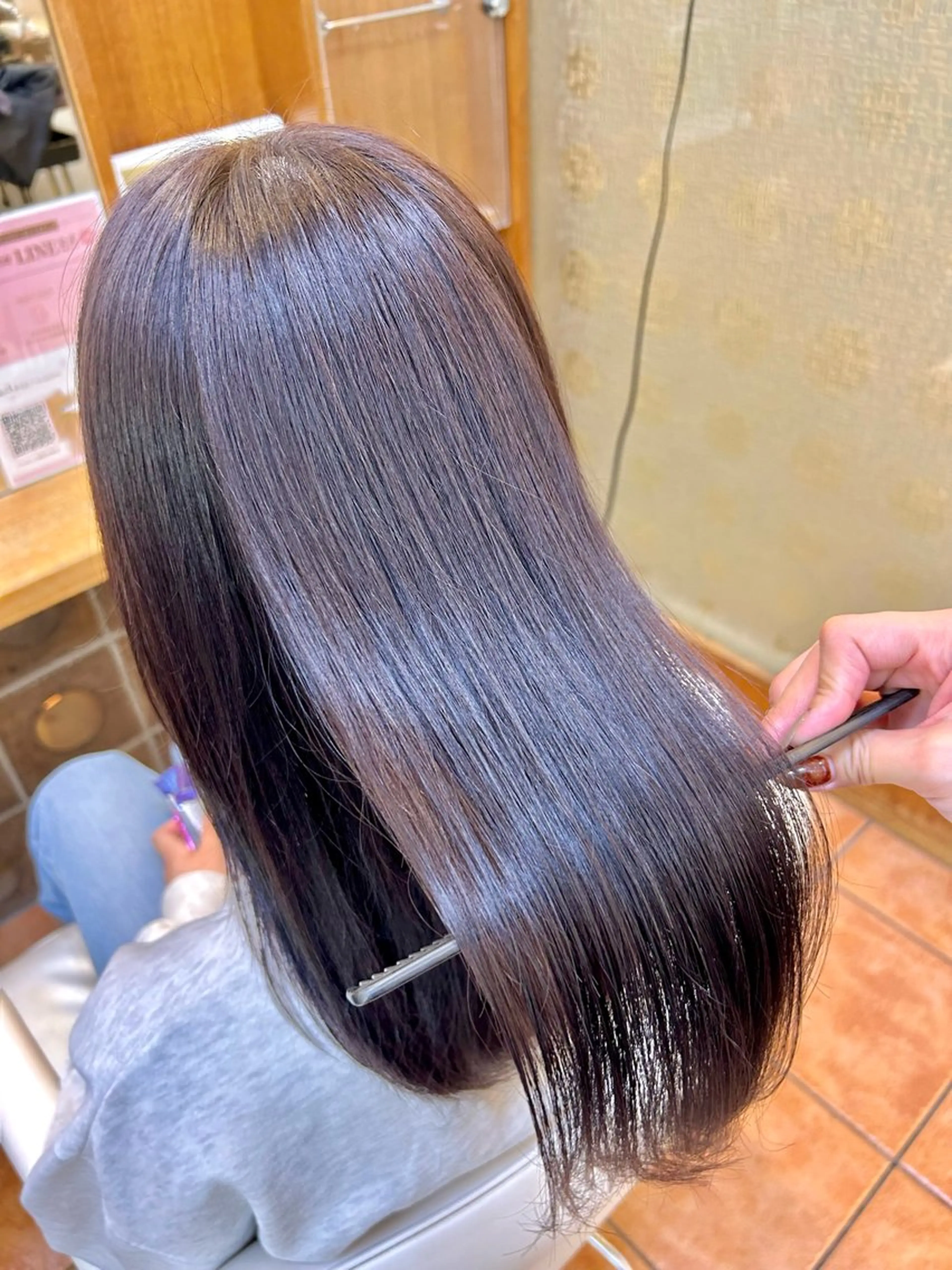 カラー 💠クロスパーマ /アレンジ/彩未💠のヘアスタイル
