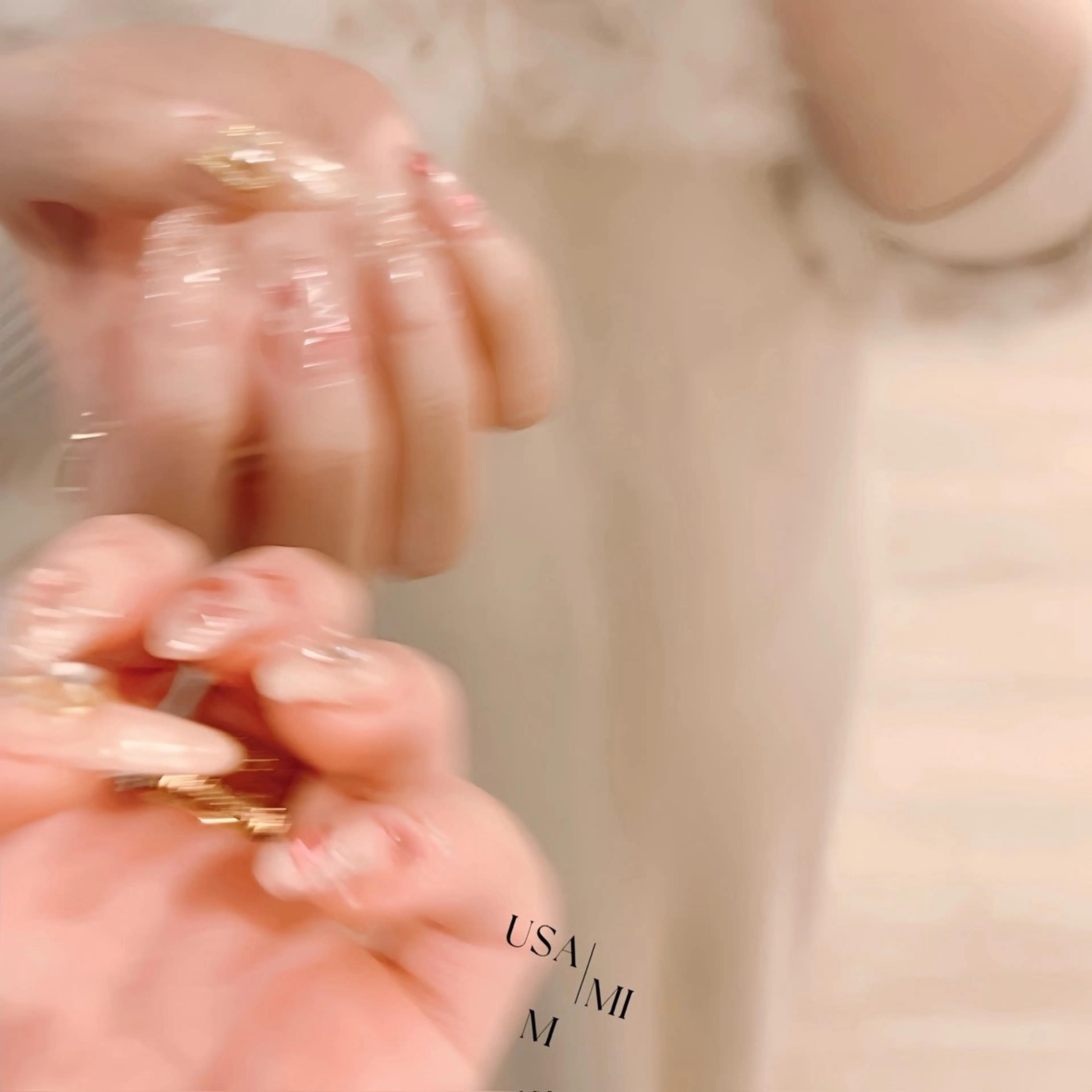 ネイル 💕🐰うさみみ🐰 💕猫と触れ合い✨のネイルデザイン