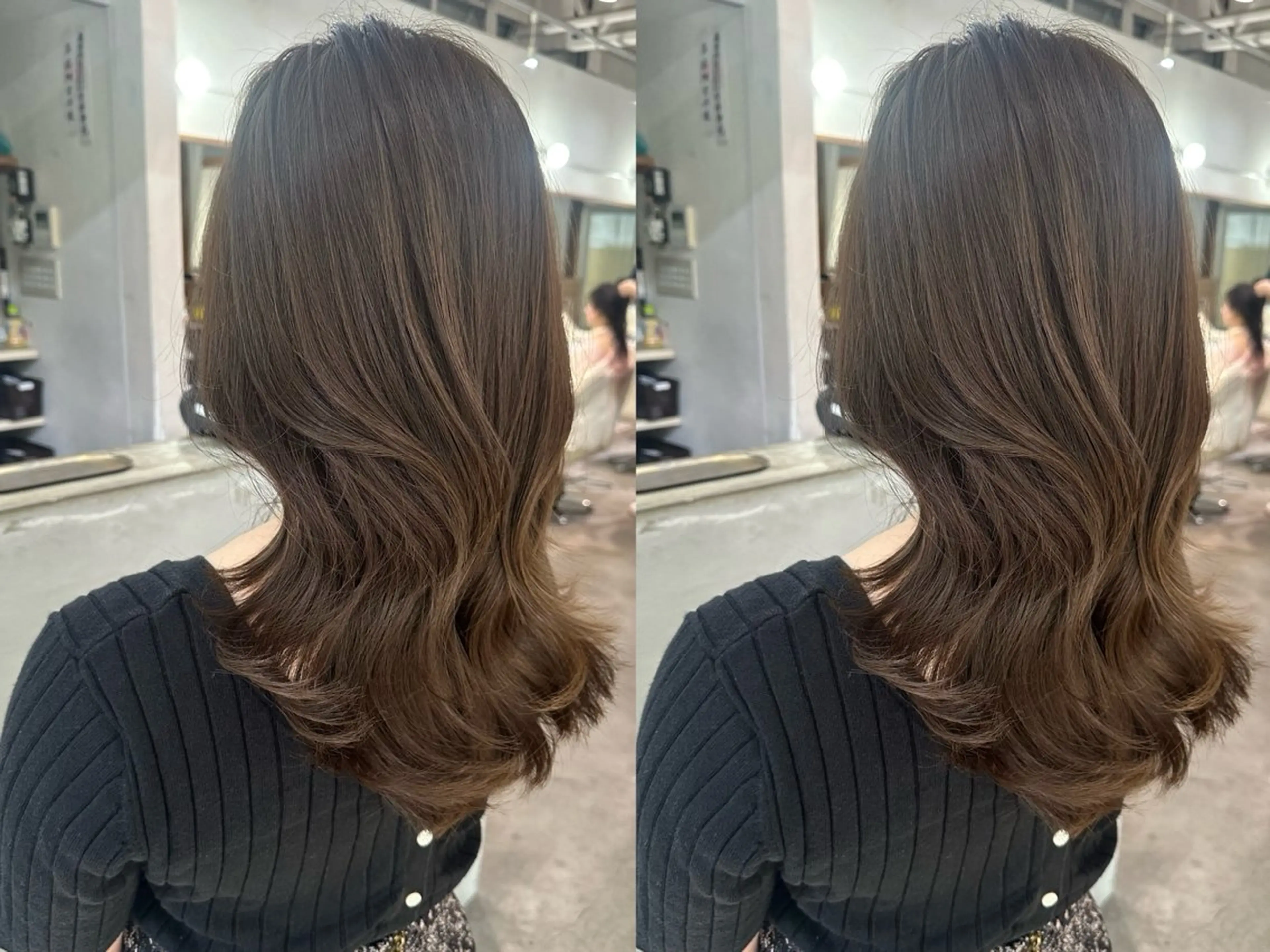 ロング 韓国ヘア透明感カラー / マイカ🍒のヘアスタイル