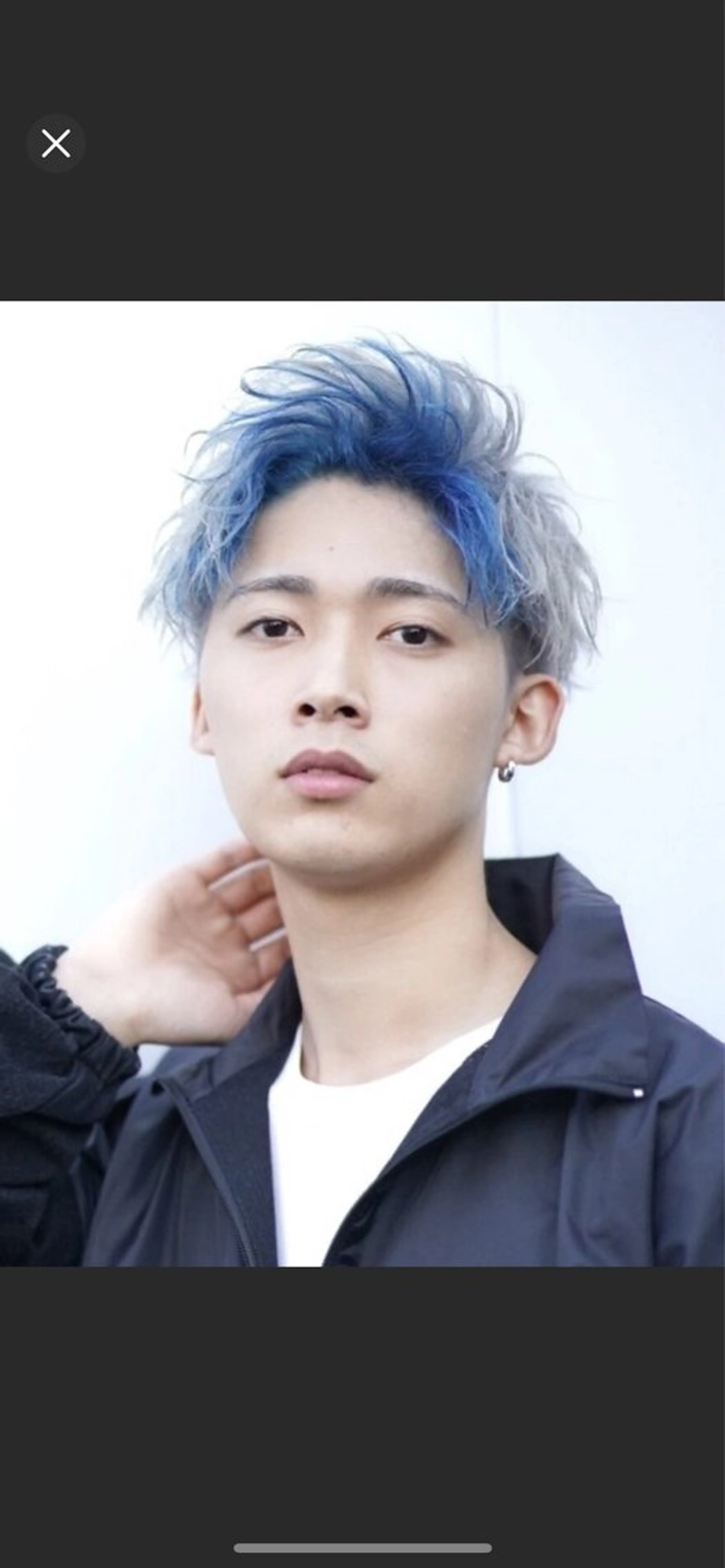 カラー ブリーチ1000円〜 メンズ特化板倉高史郎のヘアスタイル