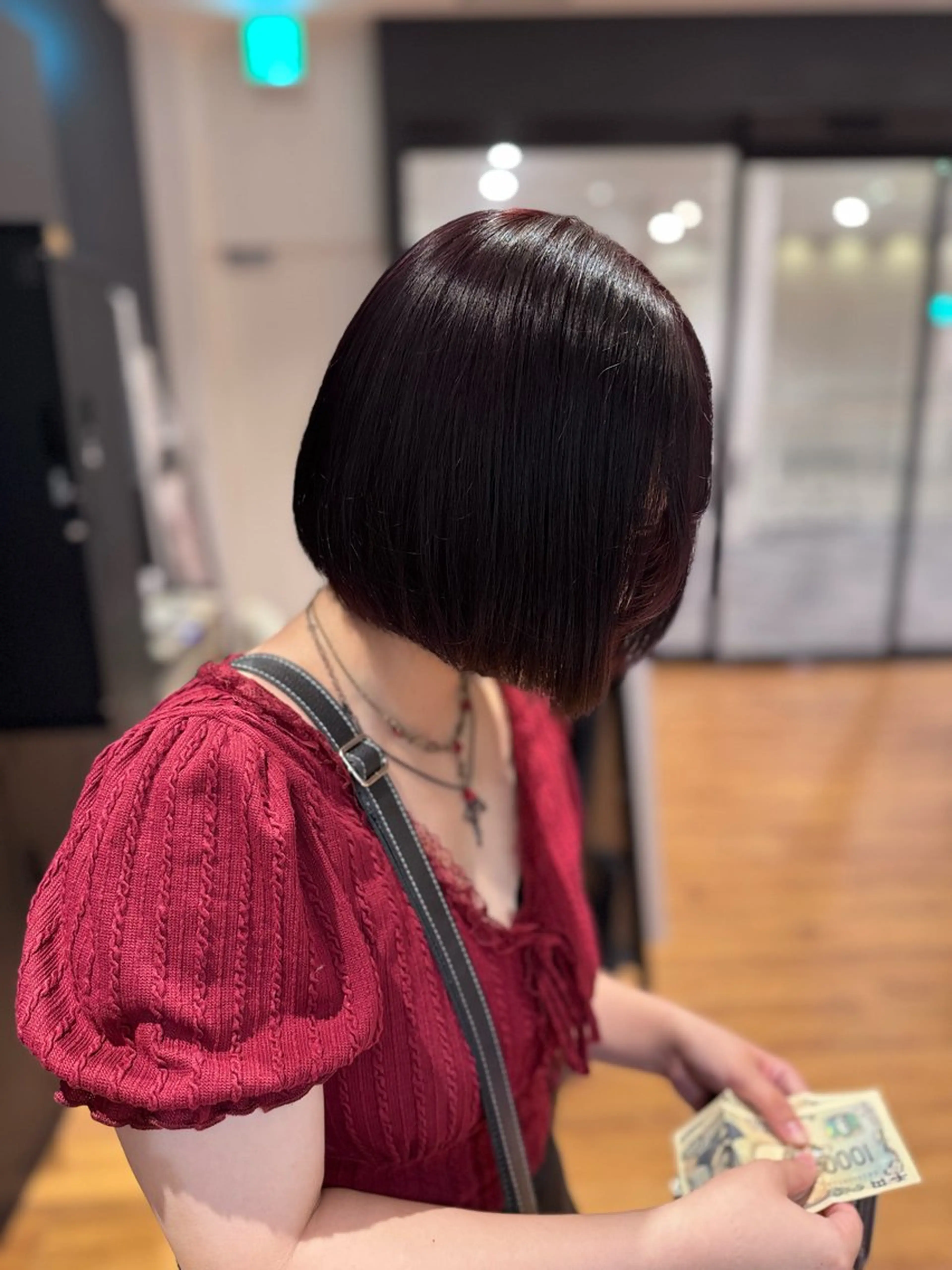ショート カラー ヘアカラー Lee 天王寺 Bianのヘアスタイル