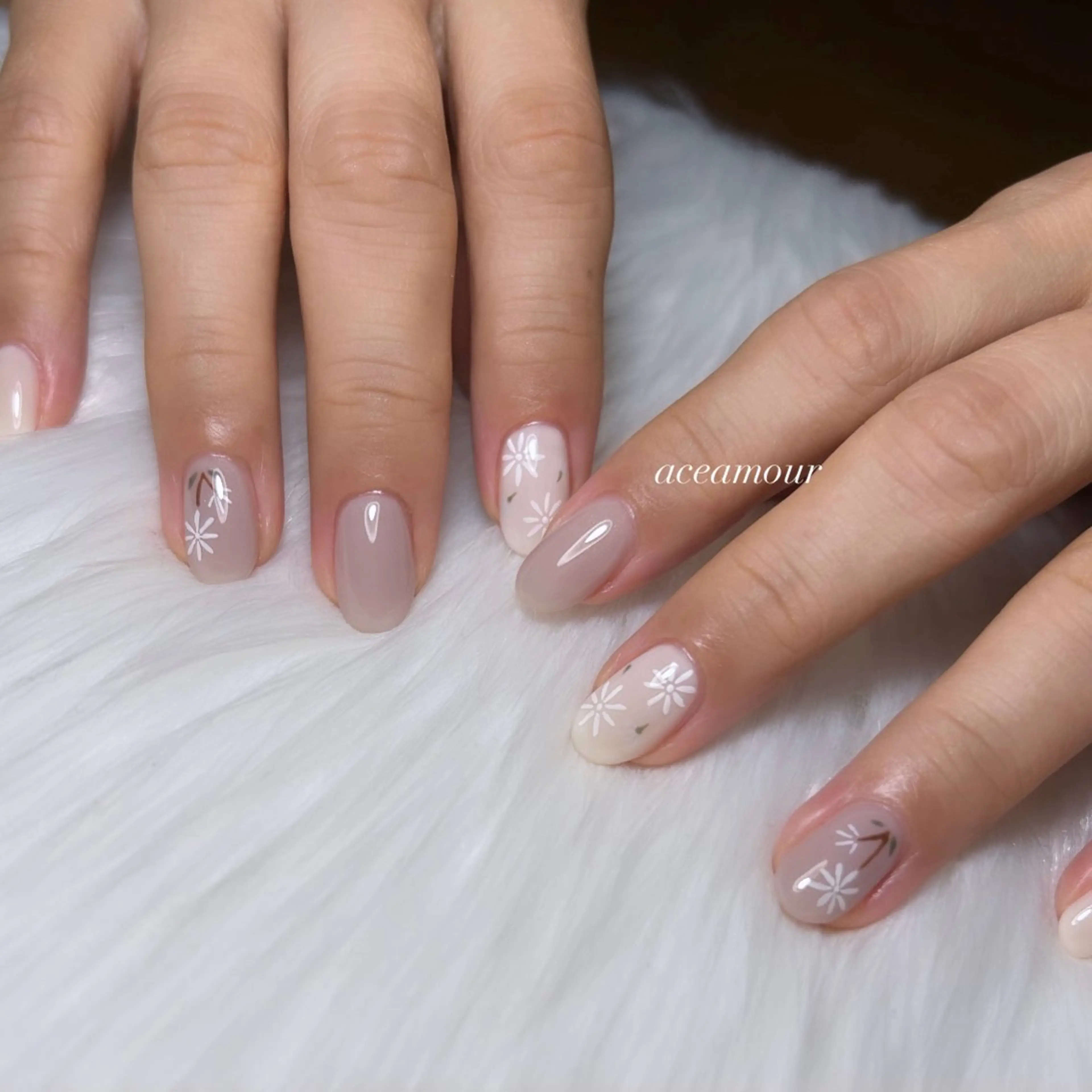 ネイル アートネイル 持ち込み ネイル/耳つぼ /新ホワイトニングのネイルデザイン