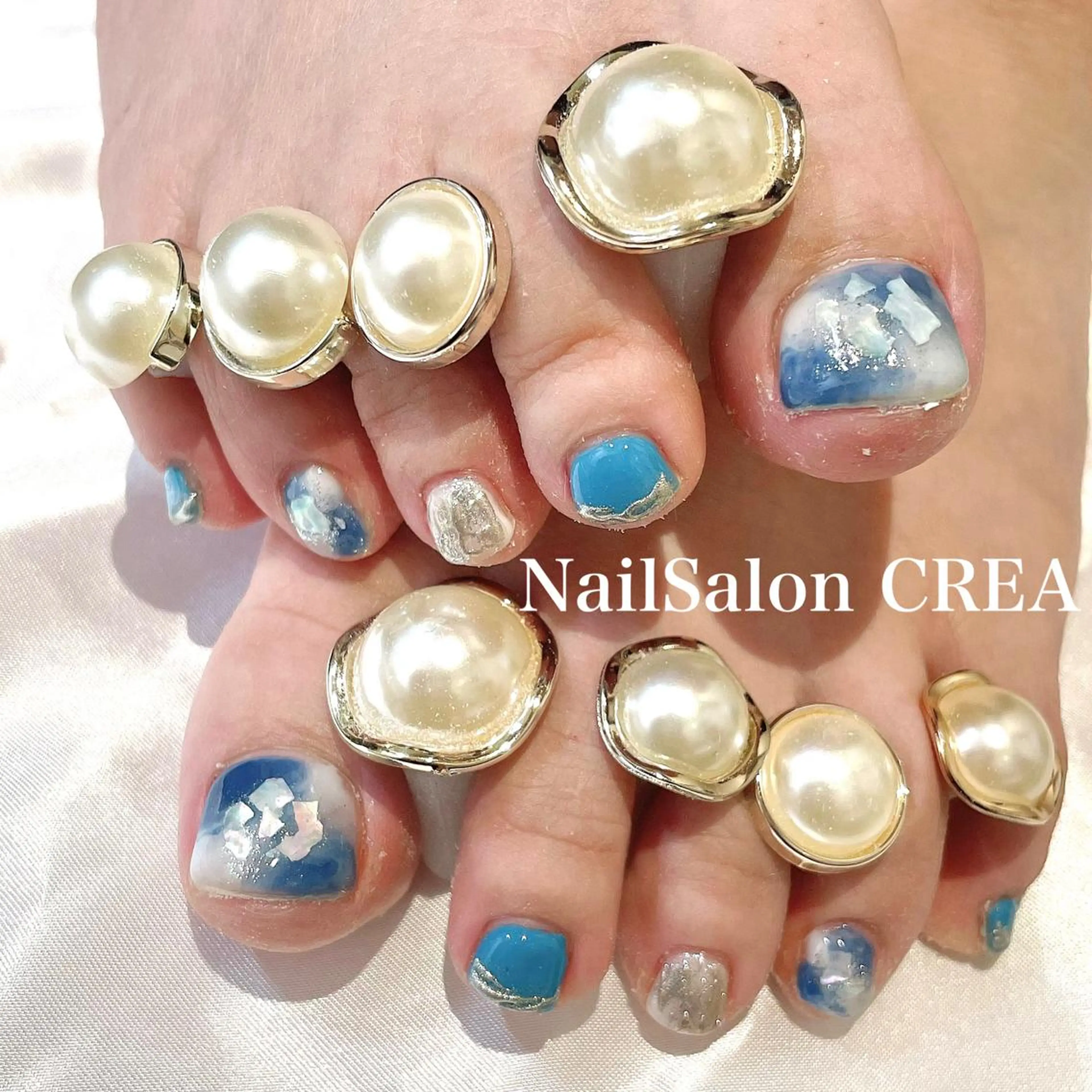 ネイル フットネイル NailSalon CREAのネイルデザイン