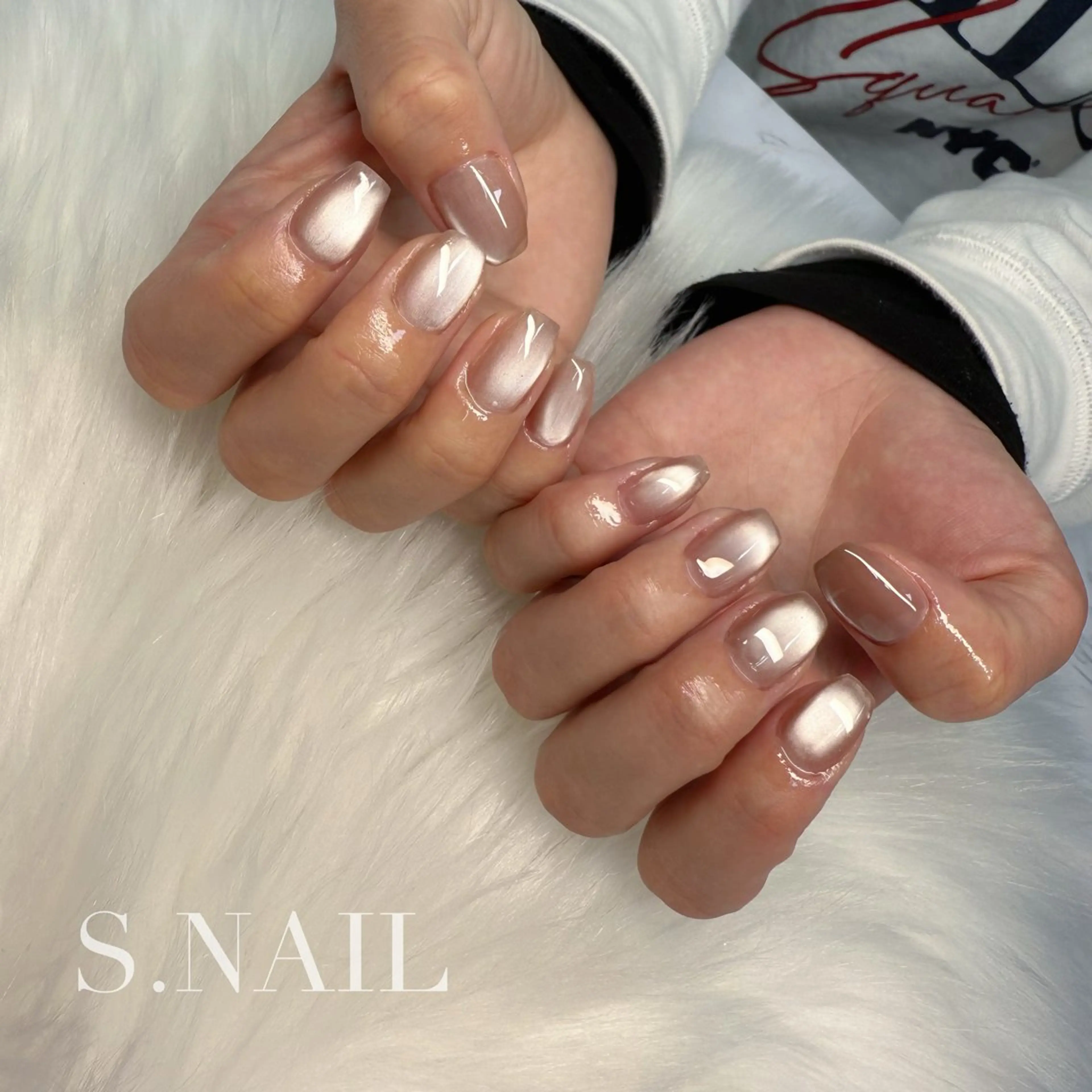 ネイル マグネットネイル ハンドネイル S♡NAIL所属・S.NAIL Suuのネイルデザイン