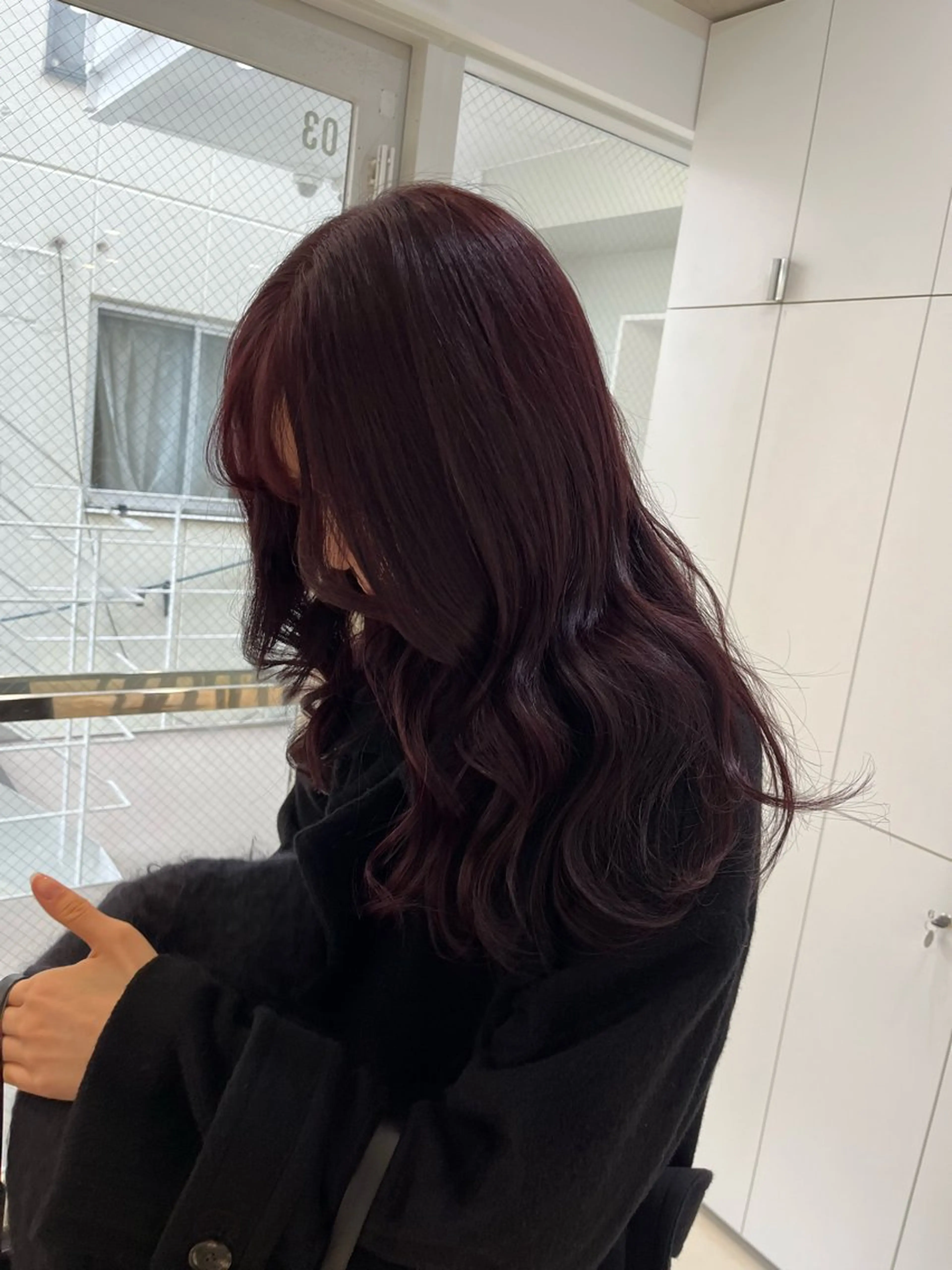 ロング ヘアカラー トリートメント ヘアセット 艶髪/暖色カラー/ ◎RUKI.のヘアスタイル