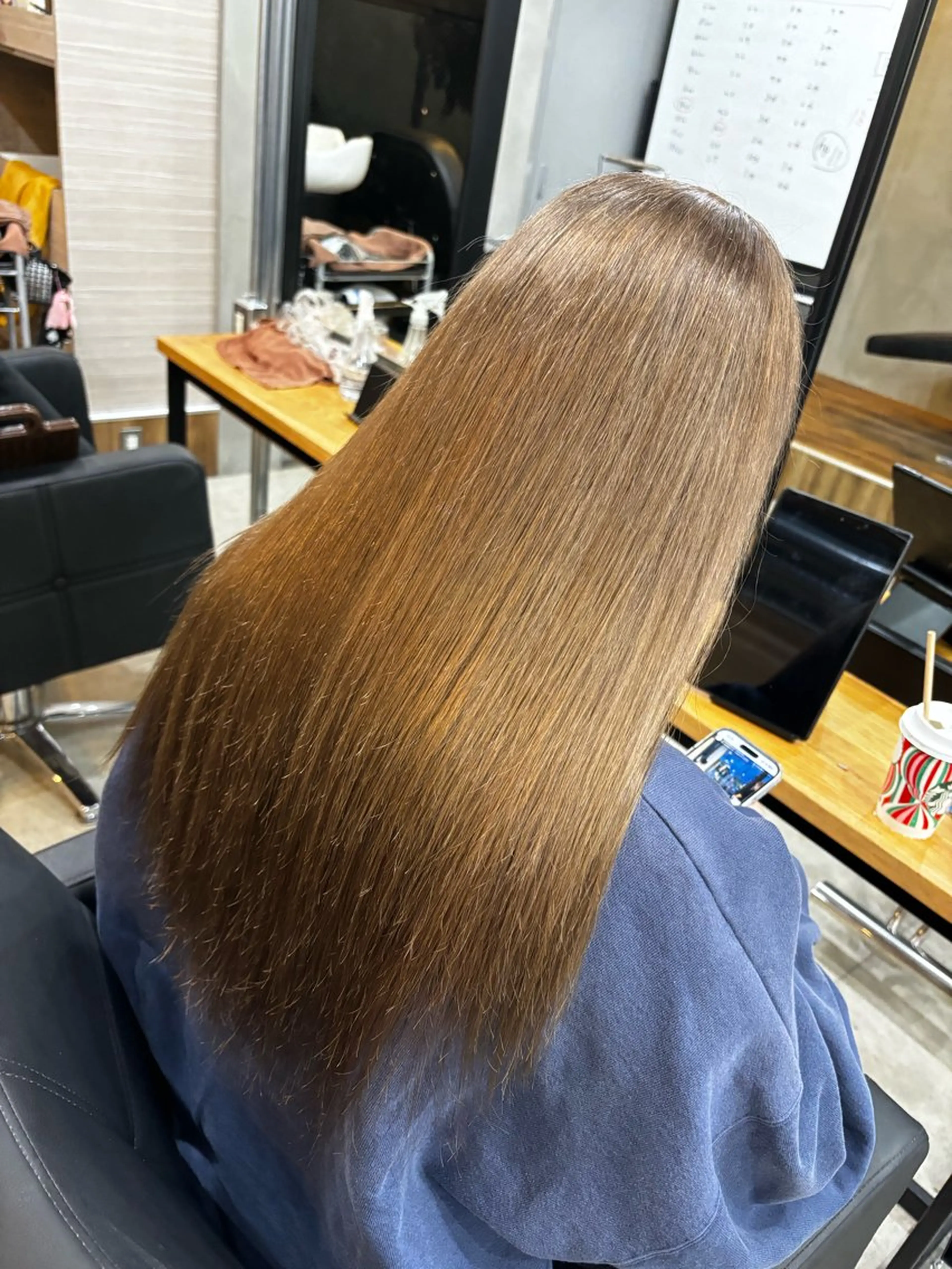 カラー ベージュカラー ヘアカラー Ra-Ffichi by　siun.所属・艶髪/髪質改善/ ブリーチ✨ゆうとのヘアスタイル