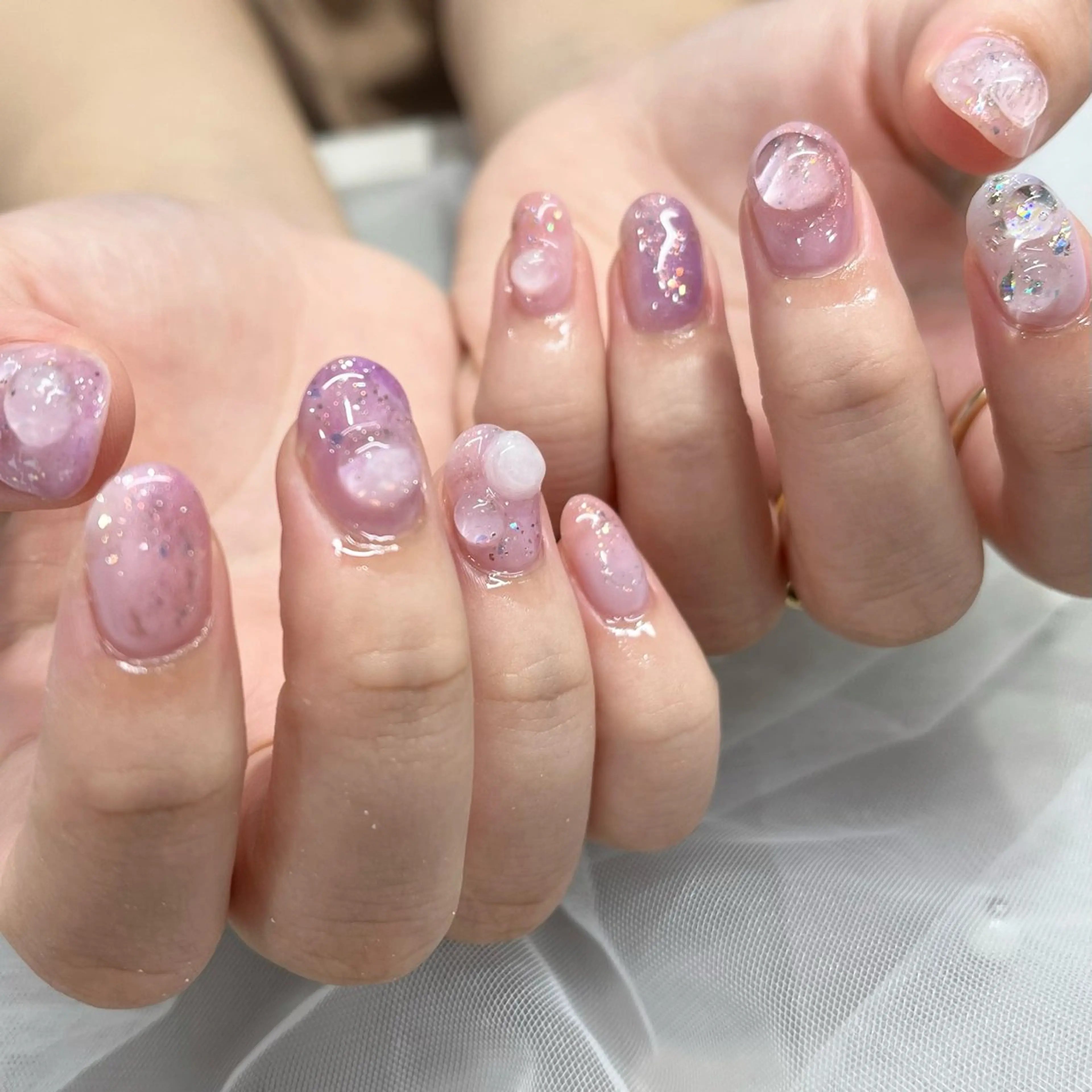 ネイル ハンドネイル 内田 里穂のネイルデザイン