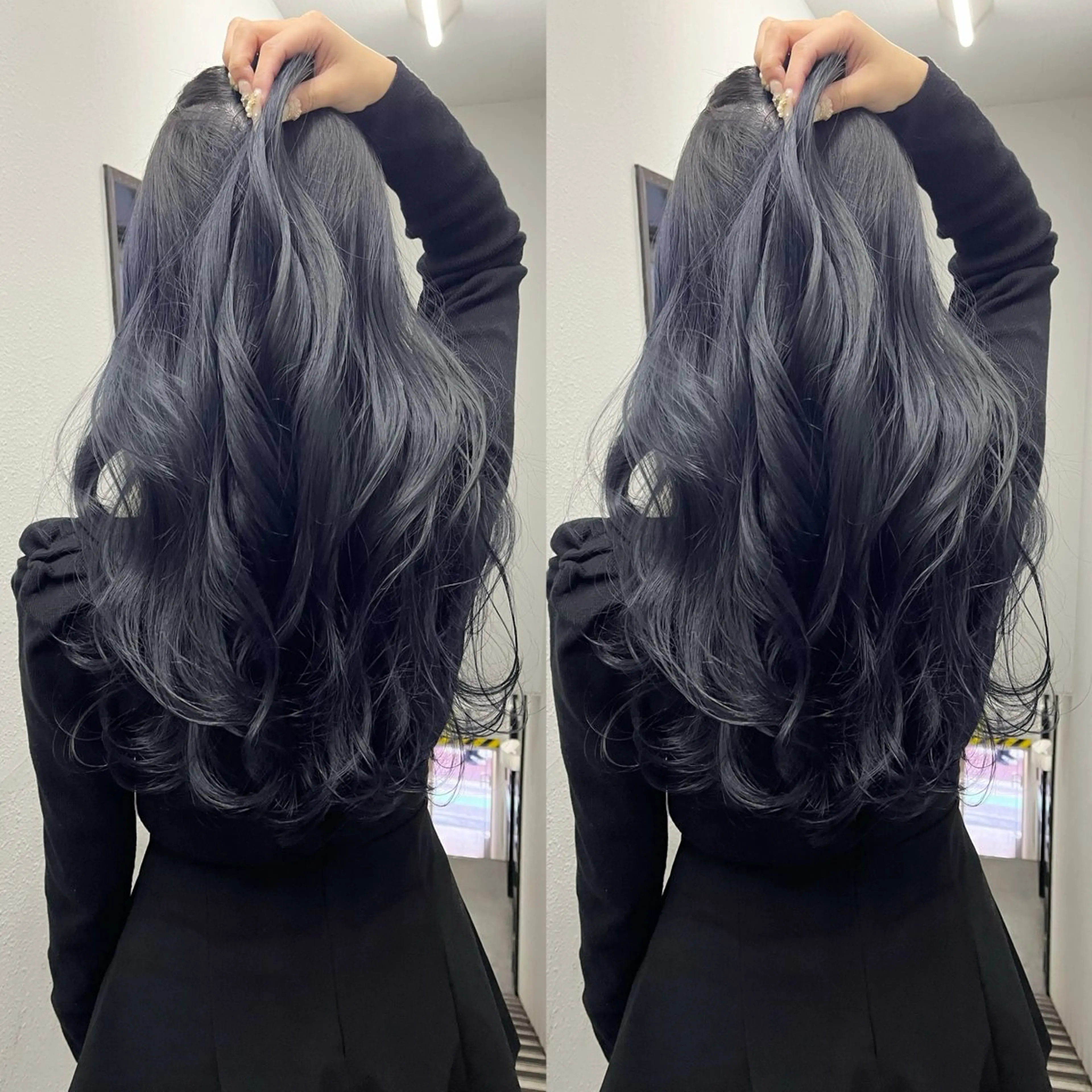 ロング カット ヘアカラー トリートメント 💗レイヤーショート ボブ艶髪/竜也💗のヘアスタイル