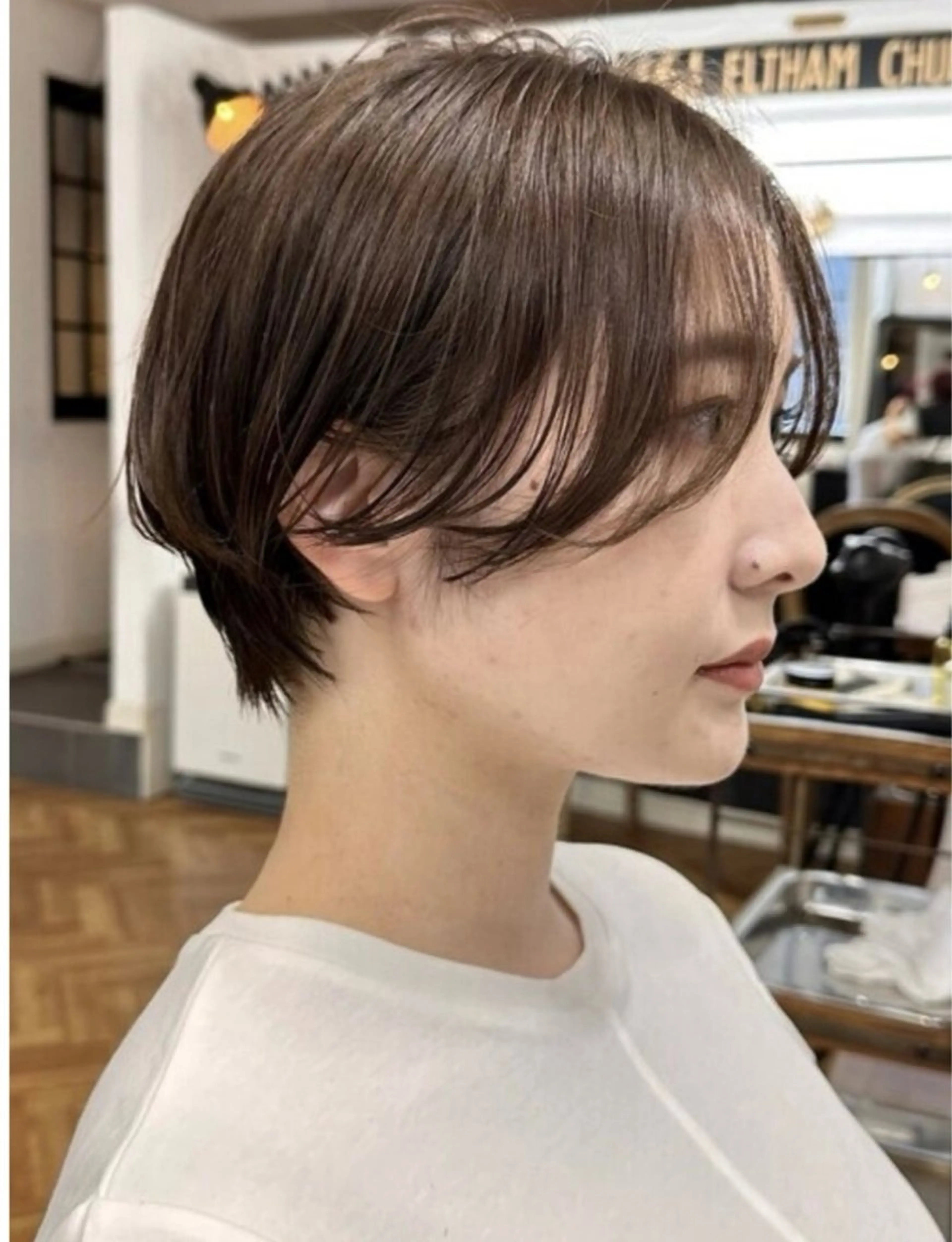 ショート ボブ/ショートカット キタハラユリナのヘアスタイル