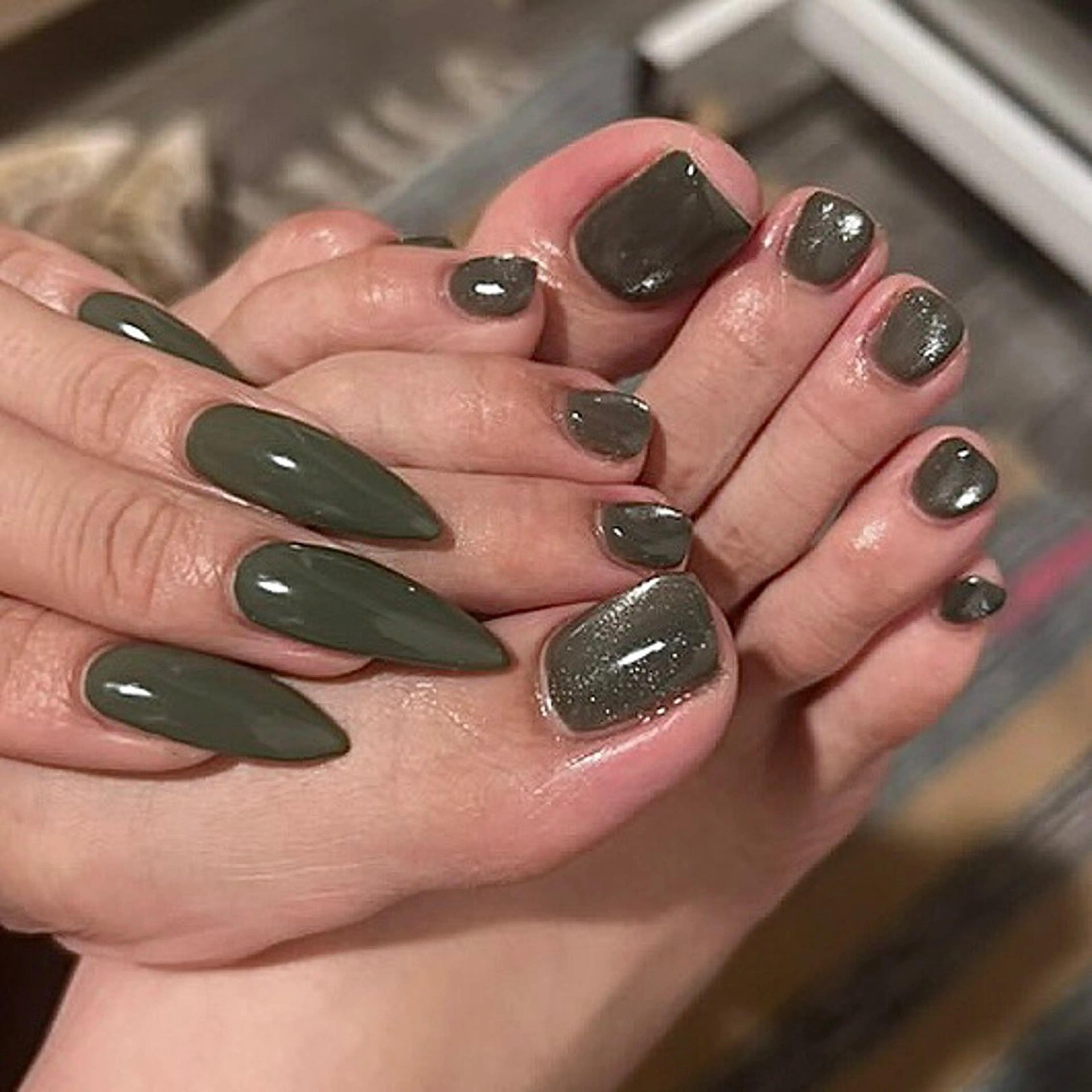 【🖐️7月限定価格🦶】シンプルデザインハンド&フットネイルの写真