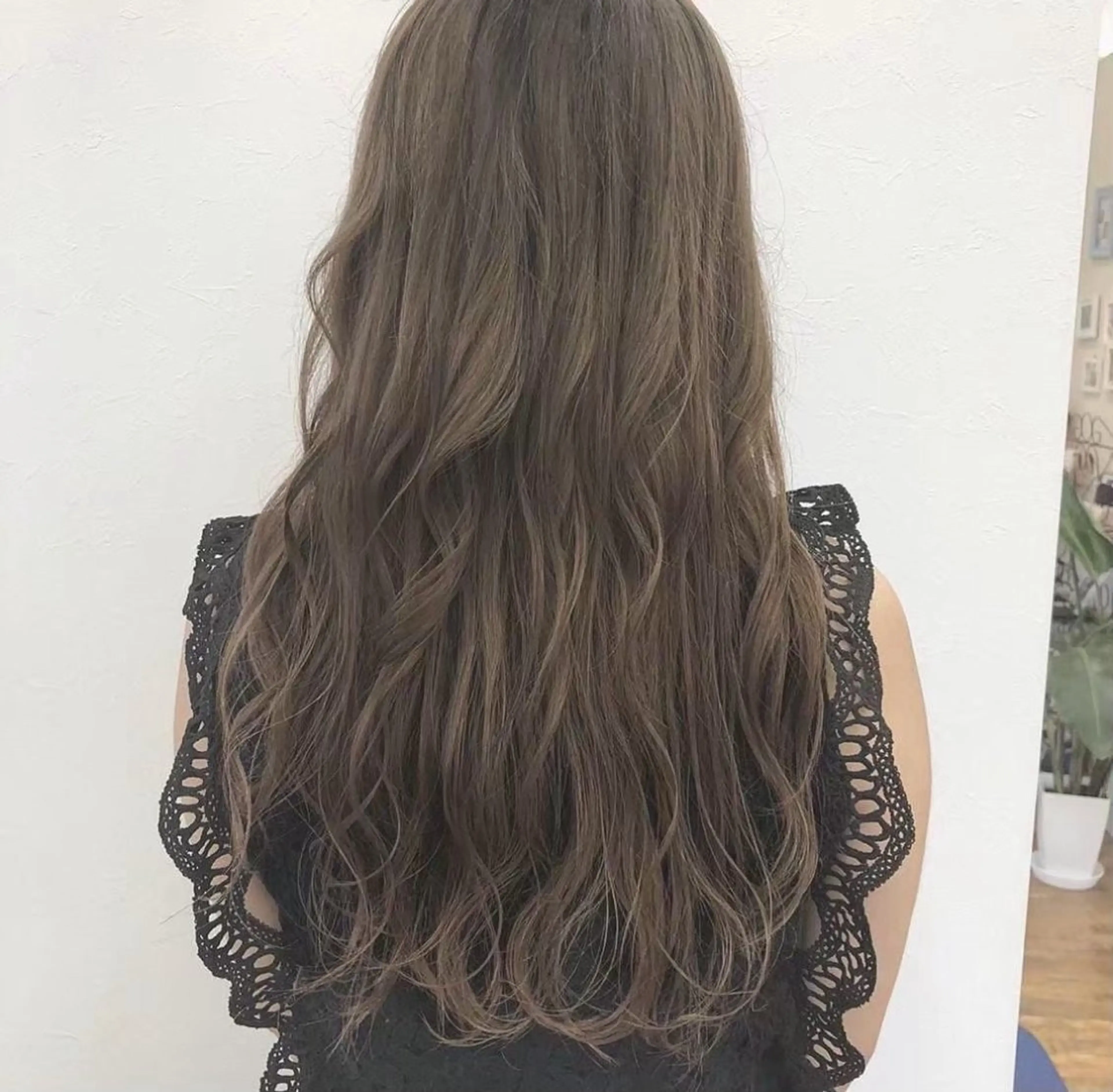 カラー 韓国／うる艶カラー 🐈‍⬛💗miyuのヘアスタイル