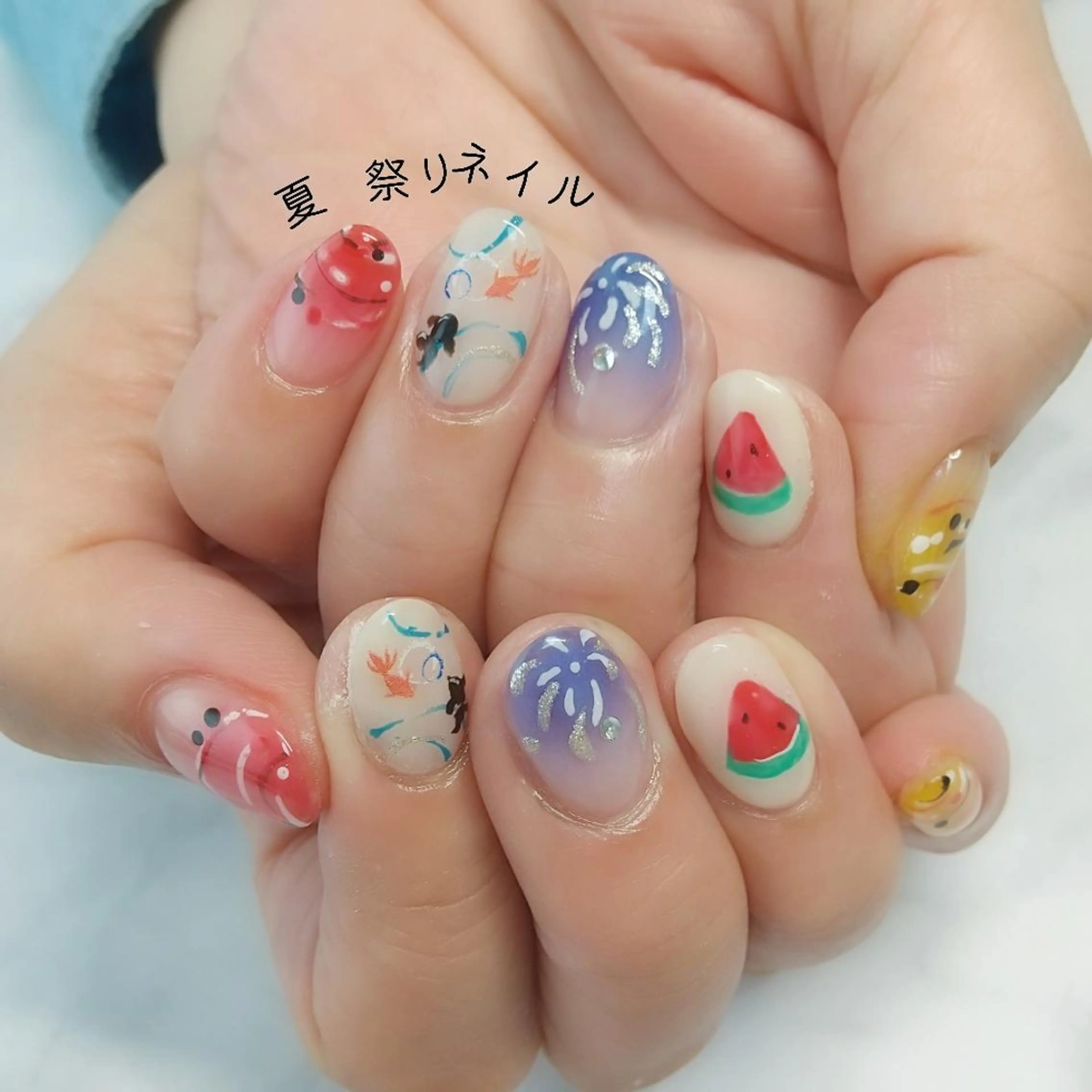 ネイル Nail leef《リーフ》所属・kahosan 𓆉のネイルデザイン