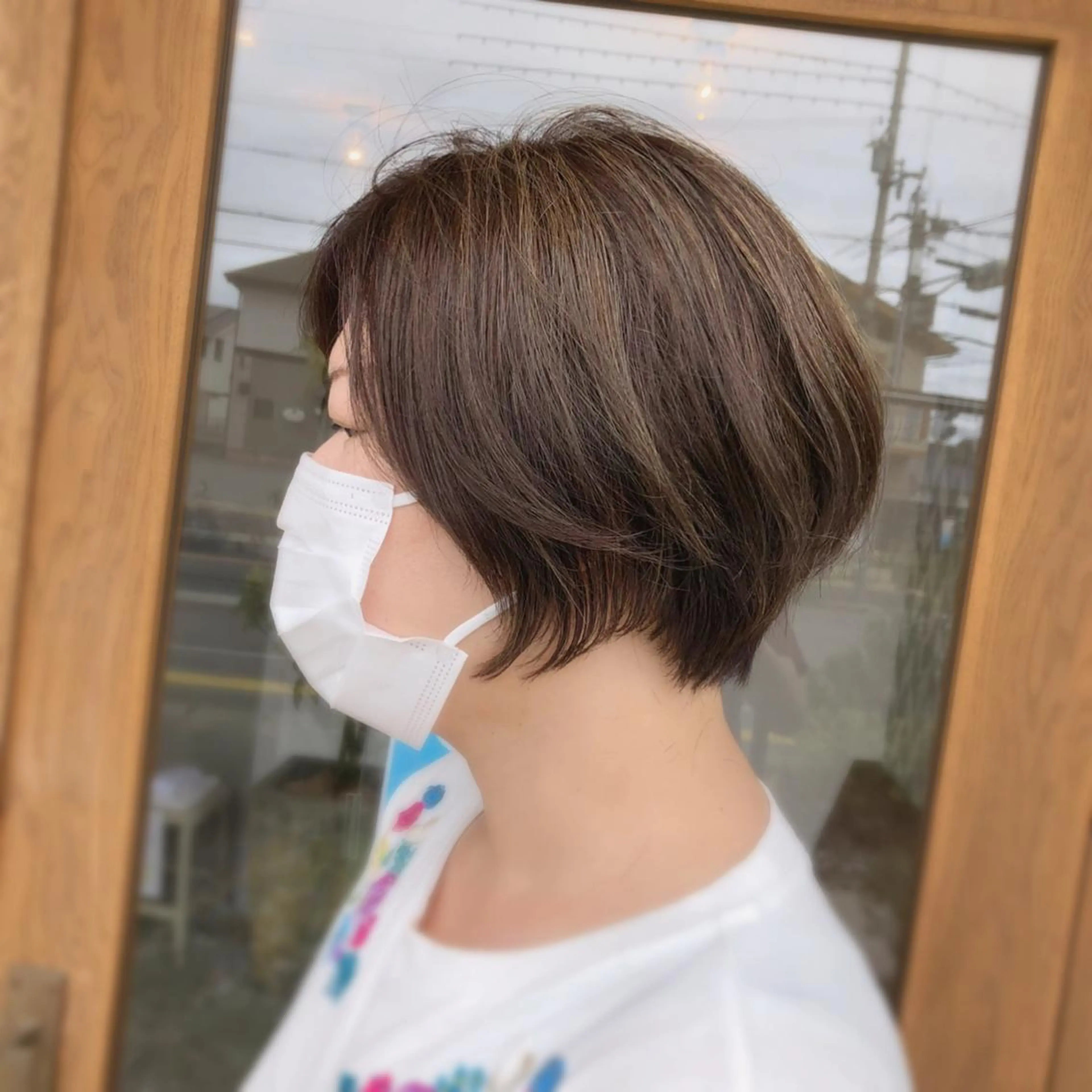 ショート カラー ハイライトカラー ハイライト ショートヘア エターナル所属・髪質改善特化 谷口祐綺のヘアスタイル