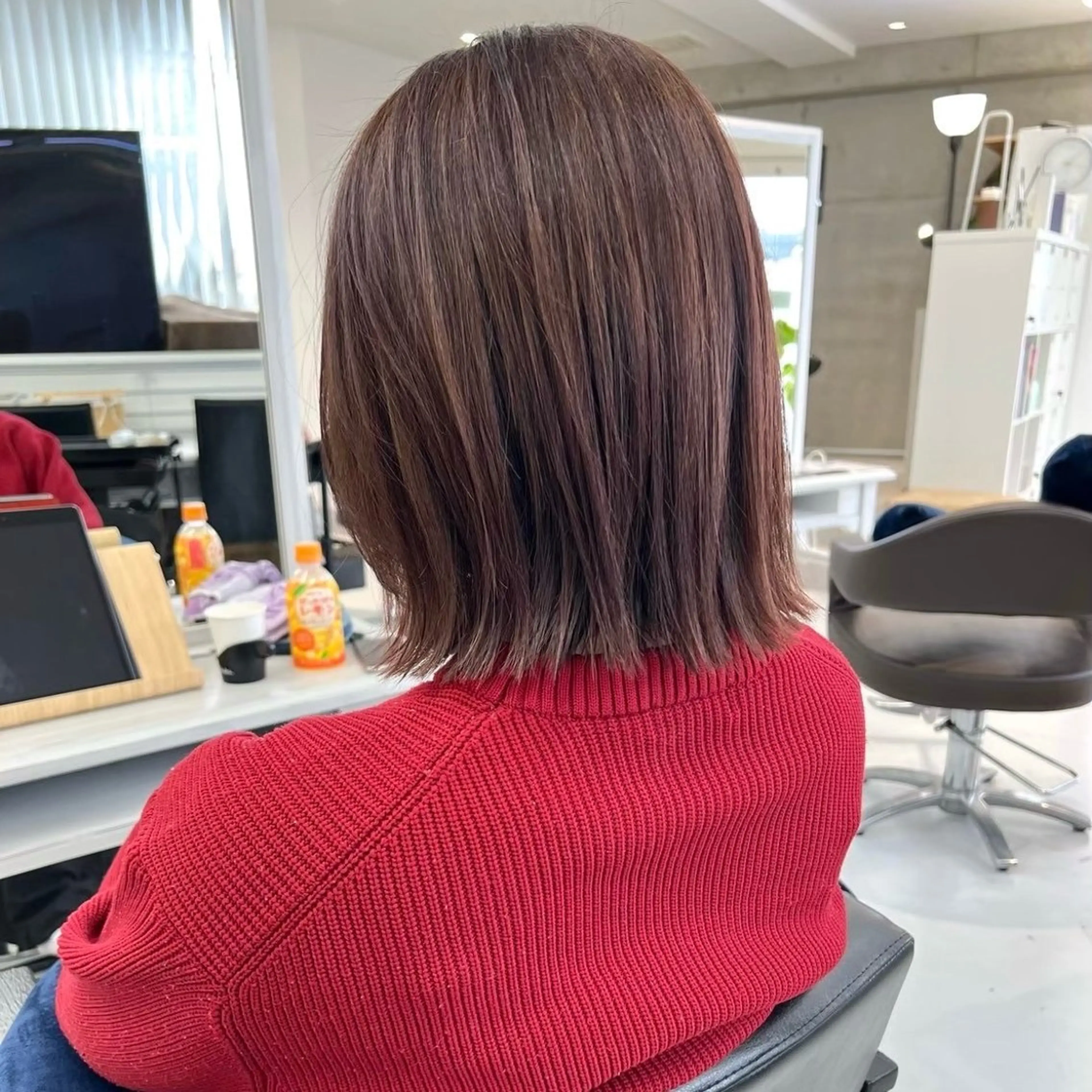 ミディアム 田島拓海 LEV. ボブカットのヘアスタイル