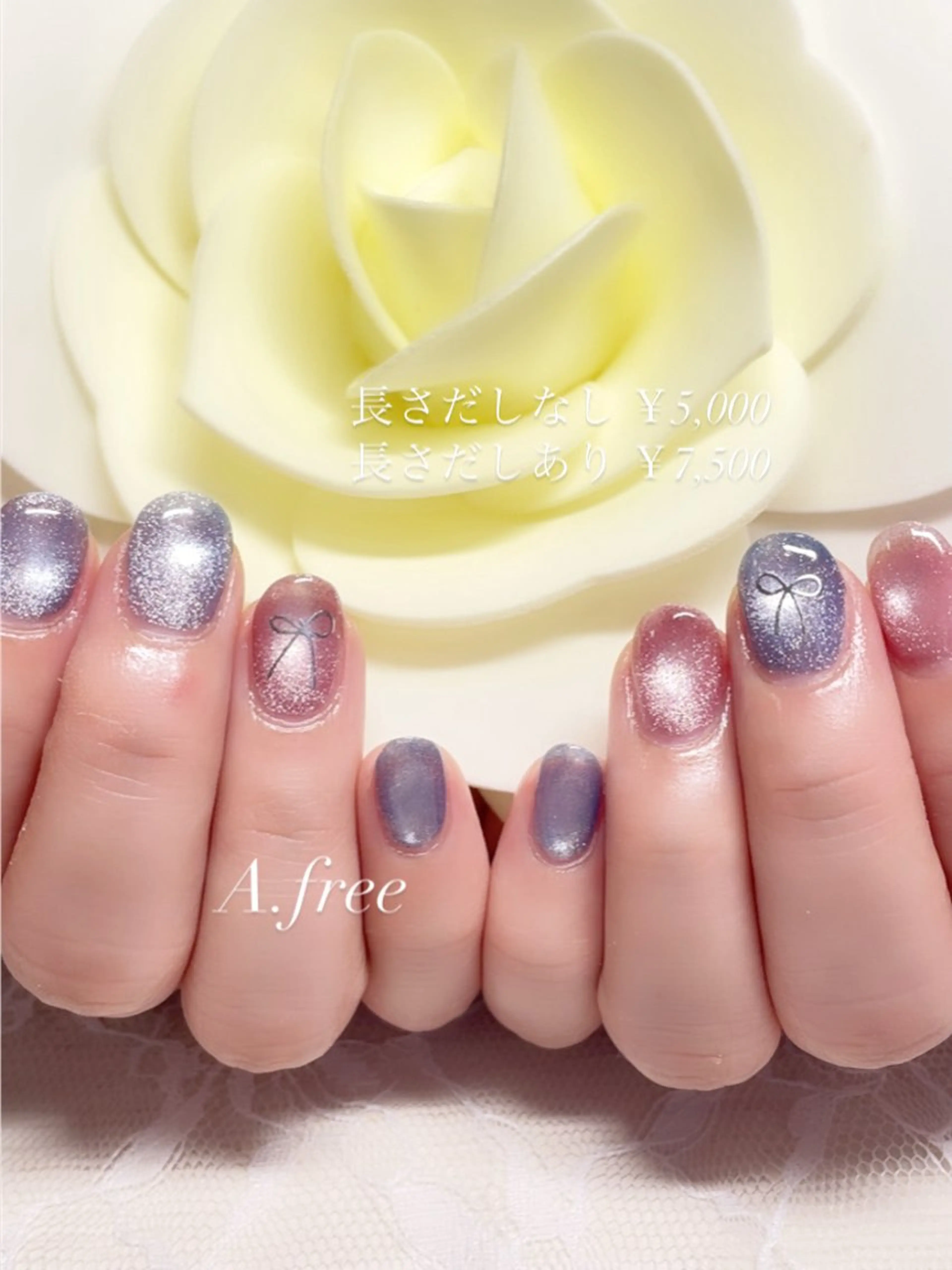 ネイル ジェルネイル ハンドネイル A.free✧*｡ アレルギー対応✧*｡のネイルデザイン