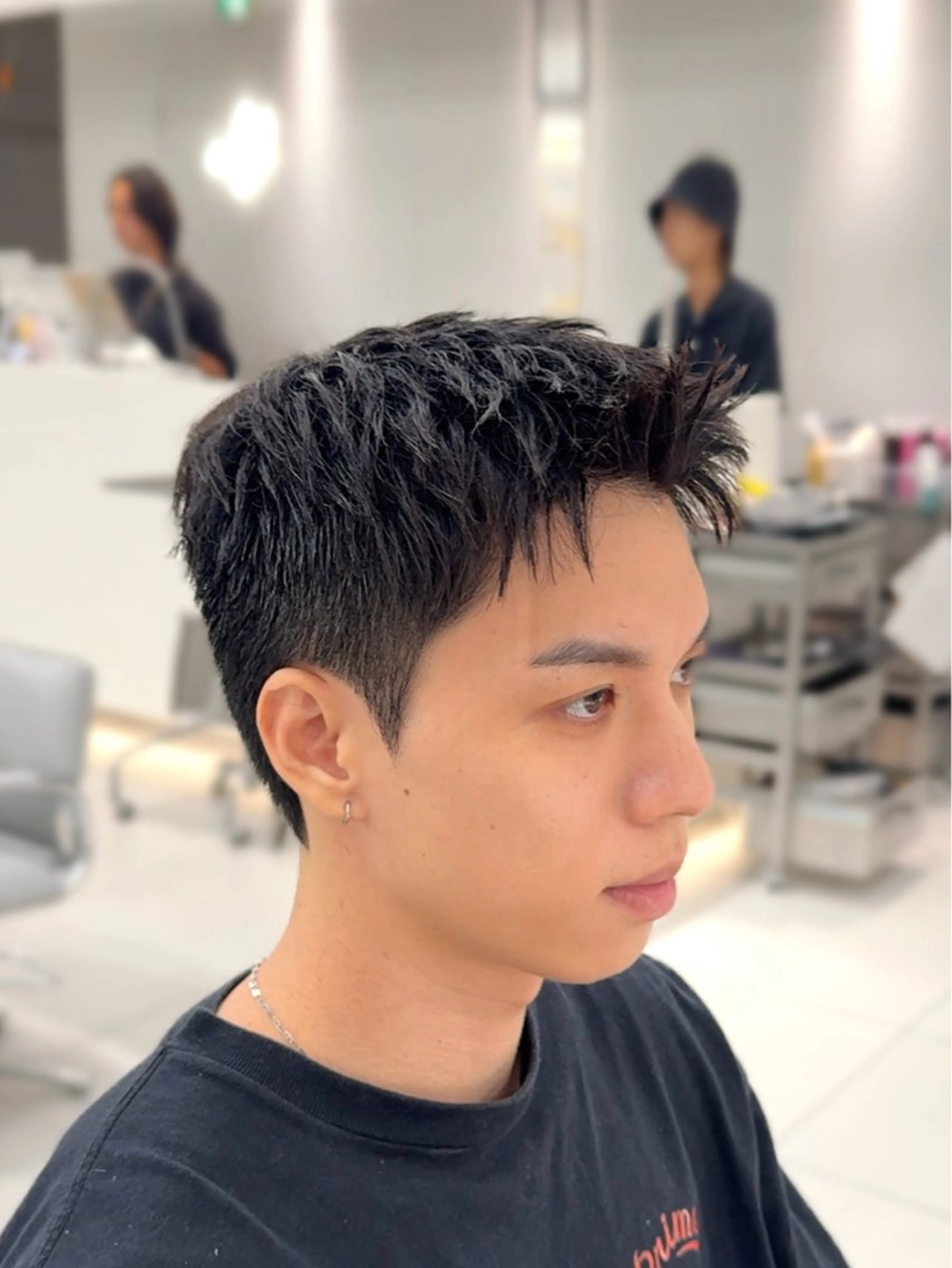 メンズ カット ヘッドスパ ヘアセット メンズスタイル 🇰🇷パーマのヘアスタイル