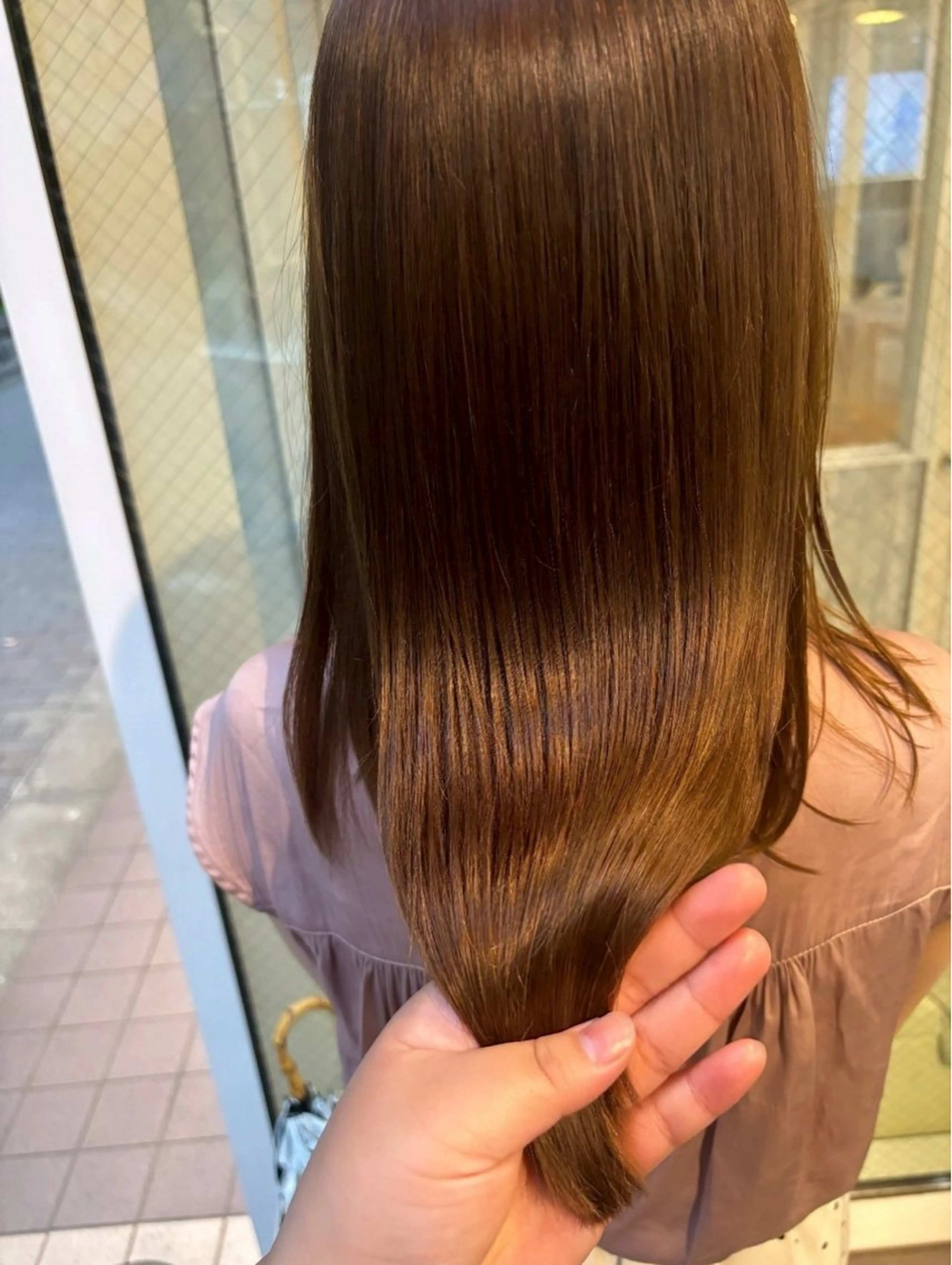 カラー 鈴木 凜🦕 髪質改善縮毛矯正🫧のヘアスタイル