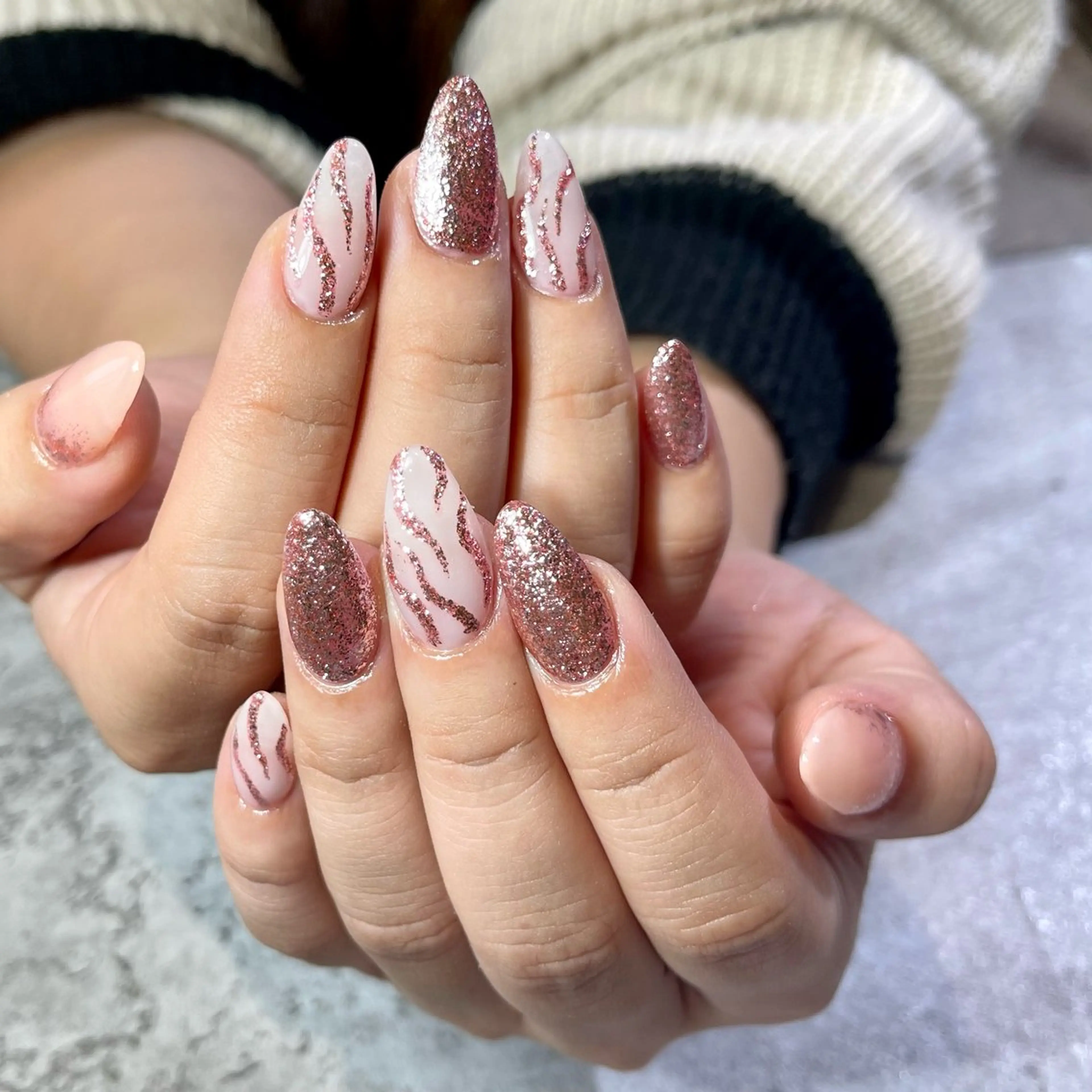 ネイル 長さ出し ハンドネイル nt. nailのネイルデザイン