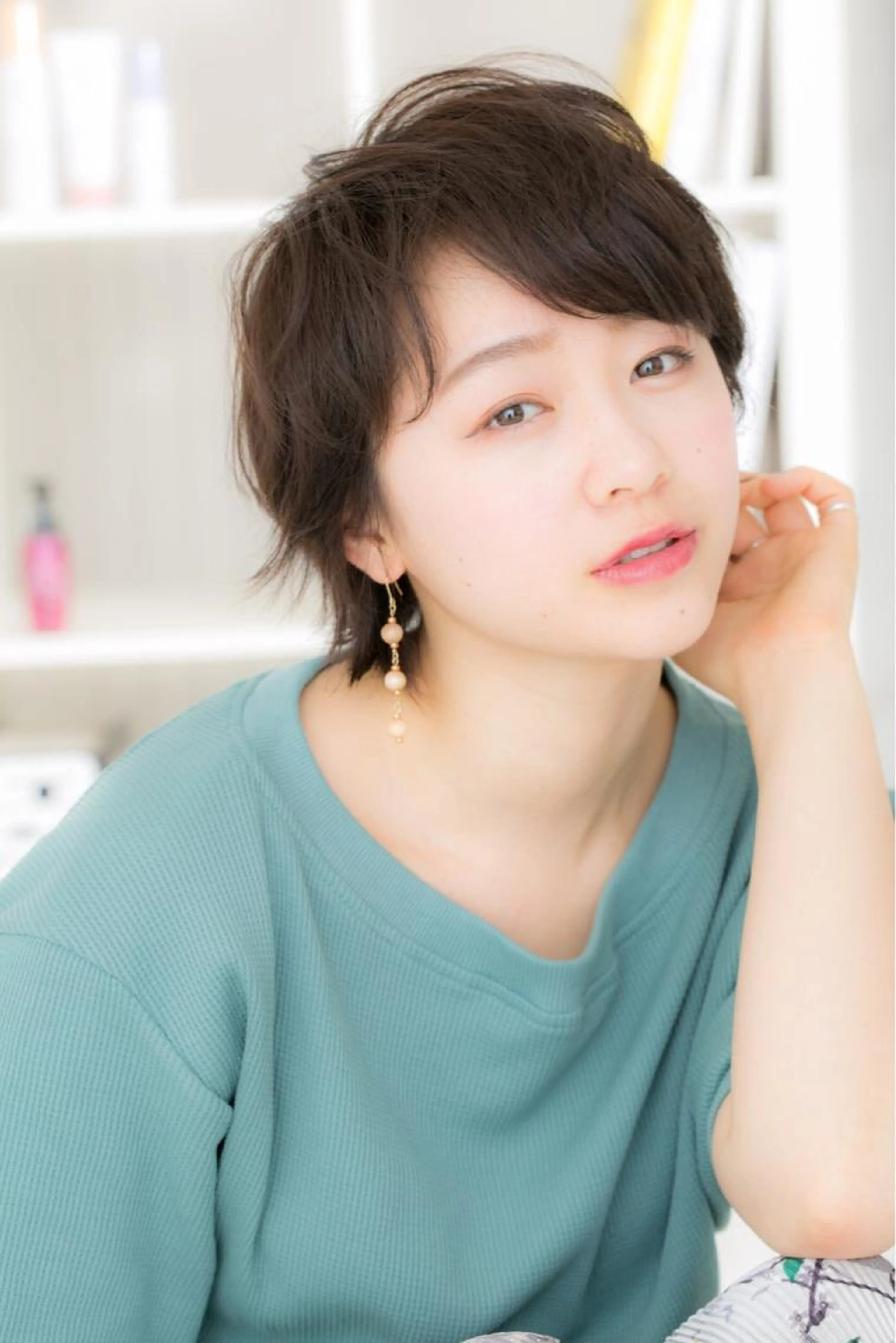 アドミオカラー&似合わせカット&色持ちトリートメントの写真
