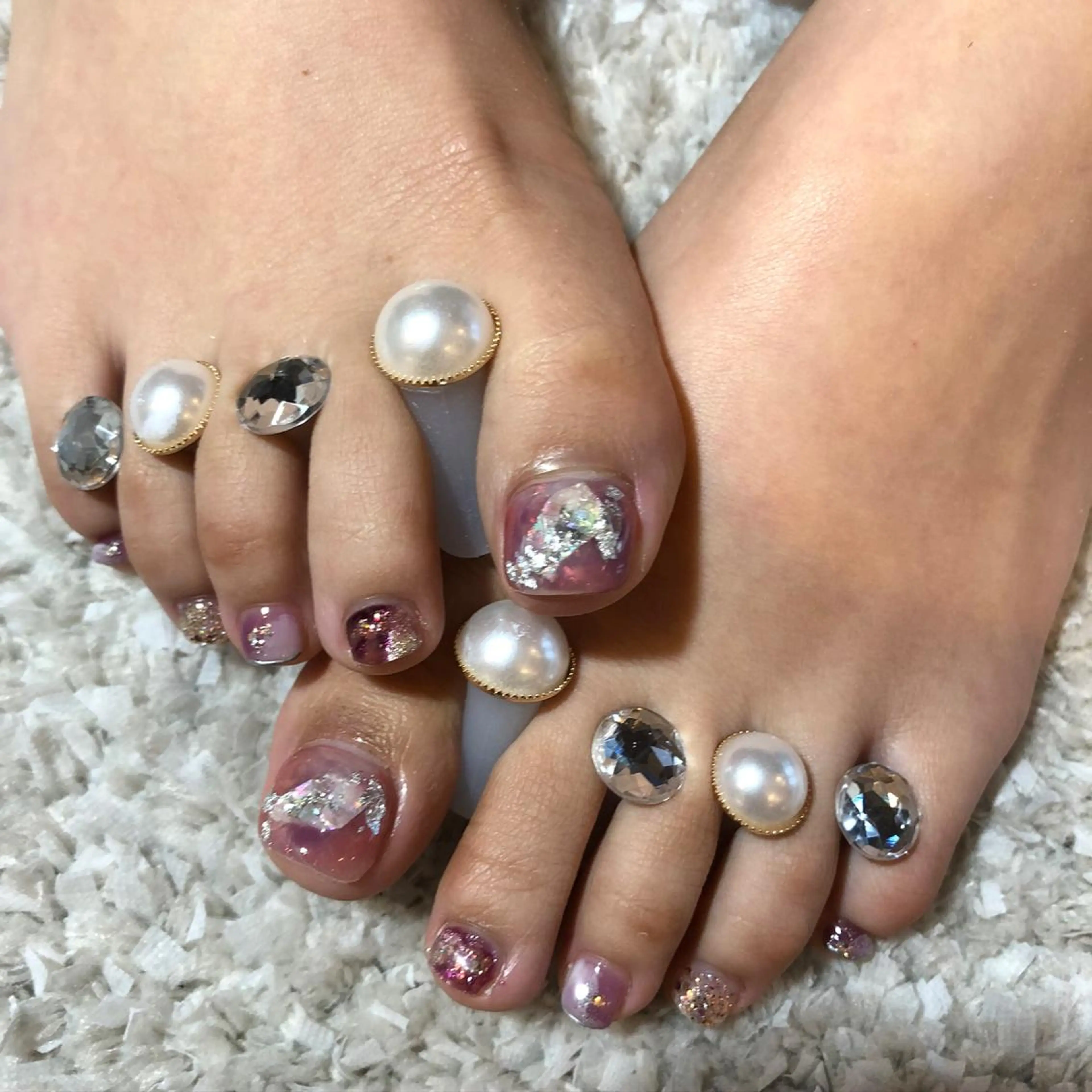 ネイル フットネイル Risa　/ EARTH小山のネイルデザイン