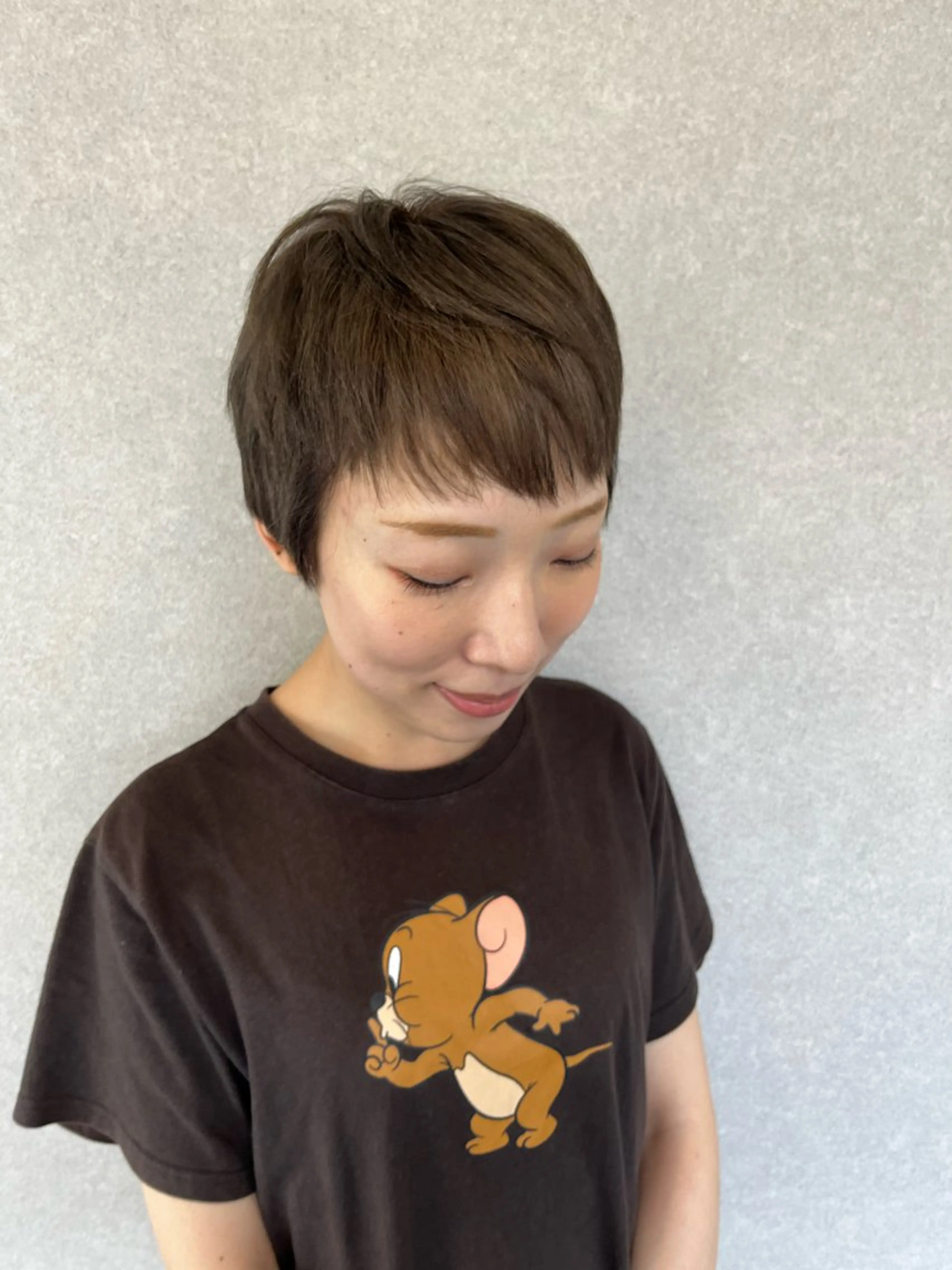ショート 髪質改善 ショートヘア トリートメント カット 髪質改善⚡️カラー 🍀武久 誠🍀のヘアスタイル