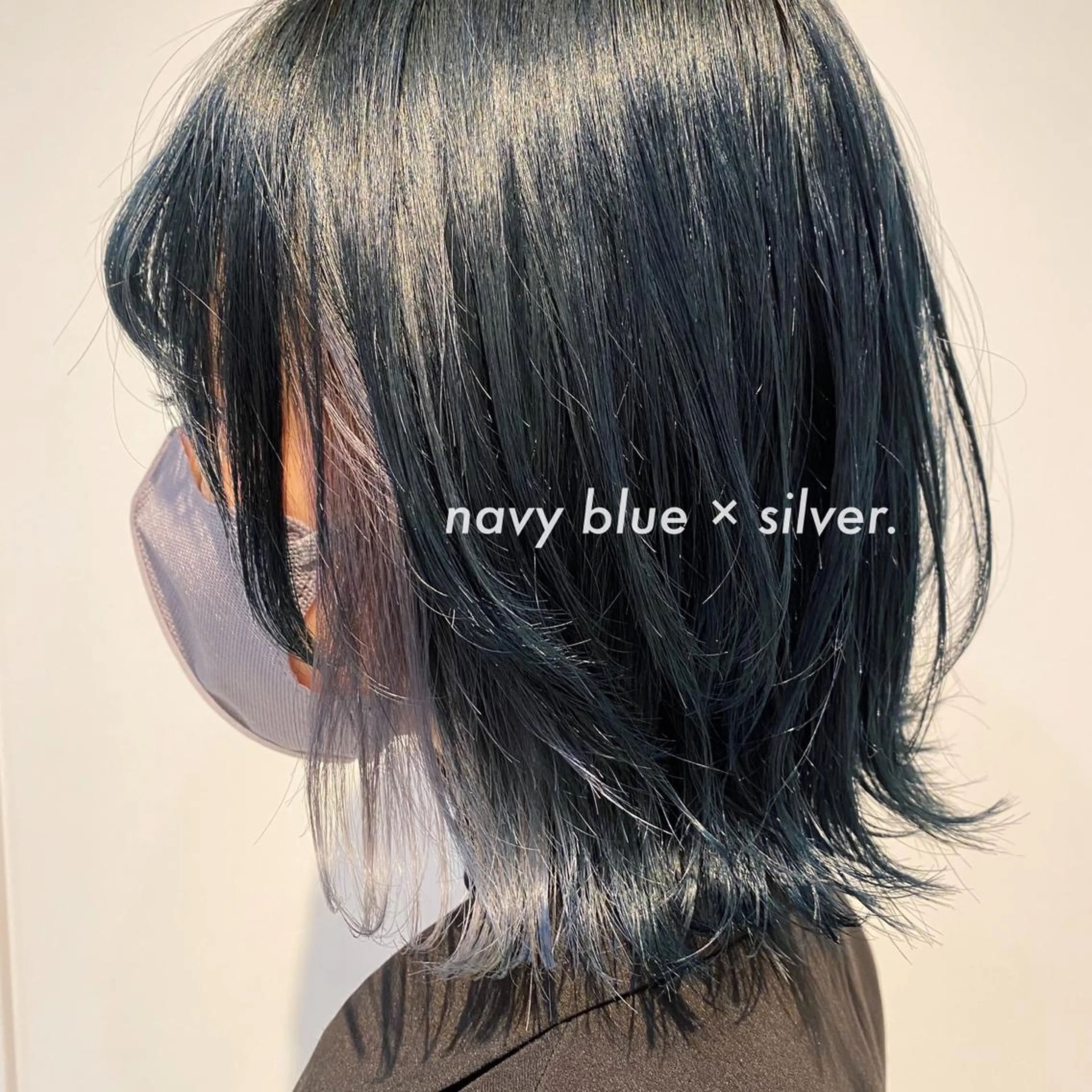 ミディアム カラー カット ヘアカラー トリートメント RINA🧤 デザインとボブのヘアスタイル