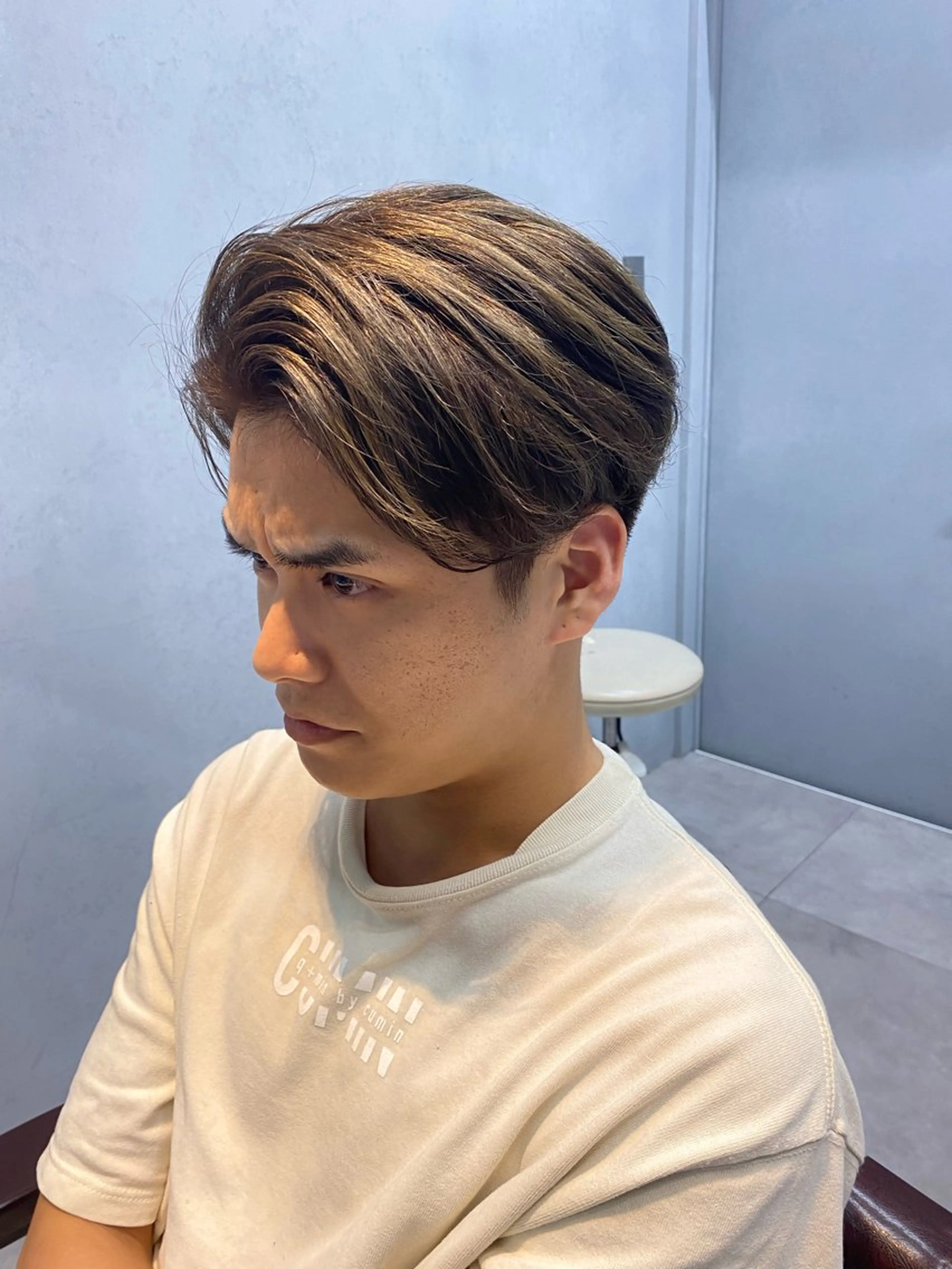 ショート カラー メンズ カット ヘアカラー ✨透明感カラー✨ ✂️kouki✂️のヘアスタイル