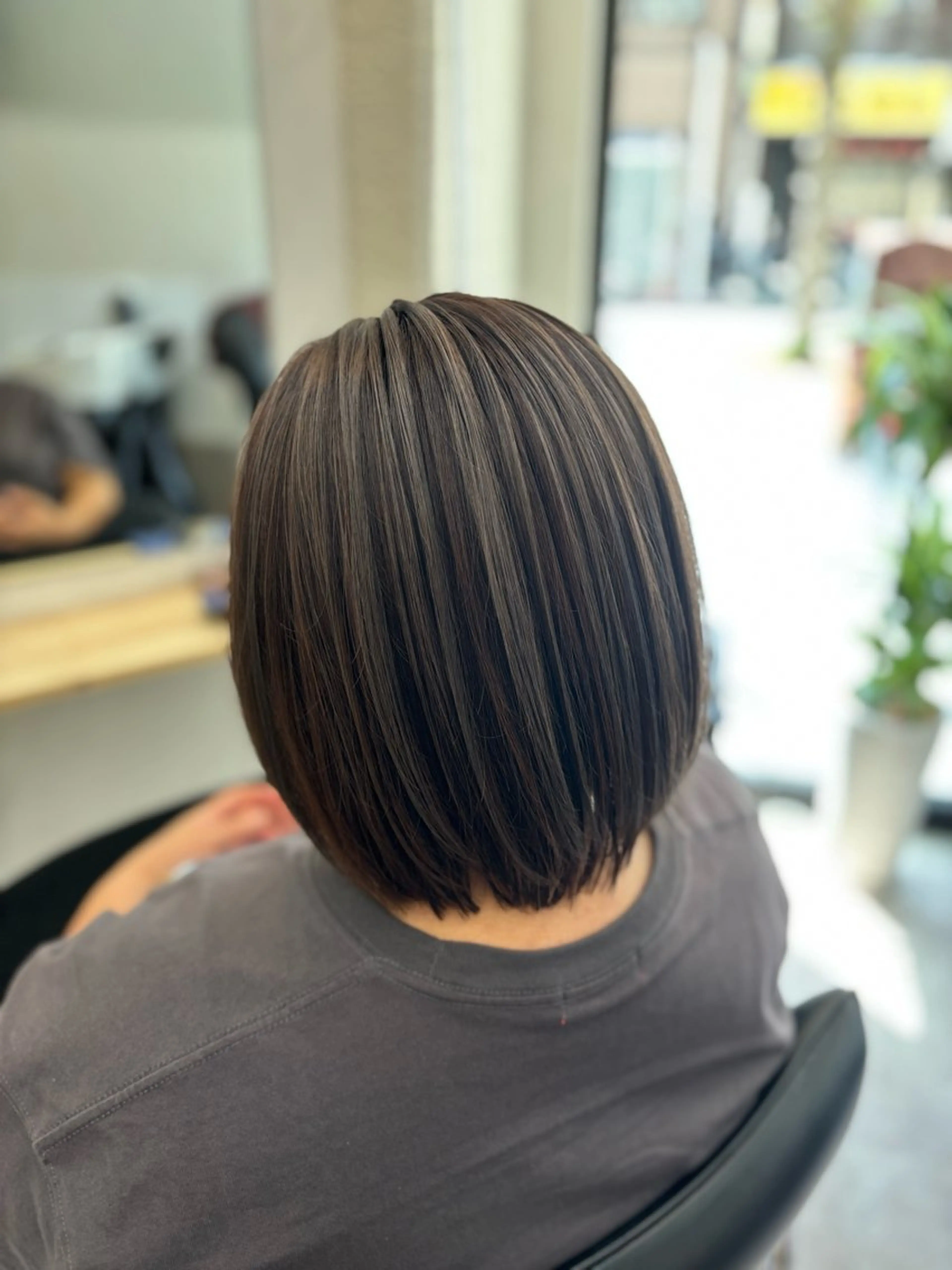 ミディアム カラー カット ヘアカラー パーマ 縮毛矯正 トリートメント ヘッドスパ ヘアセット 韓国ヘア/艶カラー 🖤金丸彩乃🖤のヘアスタイル