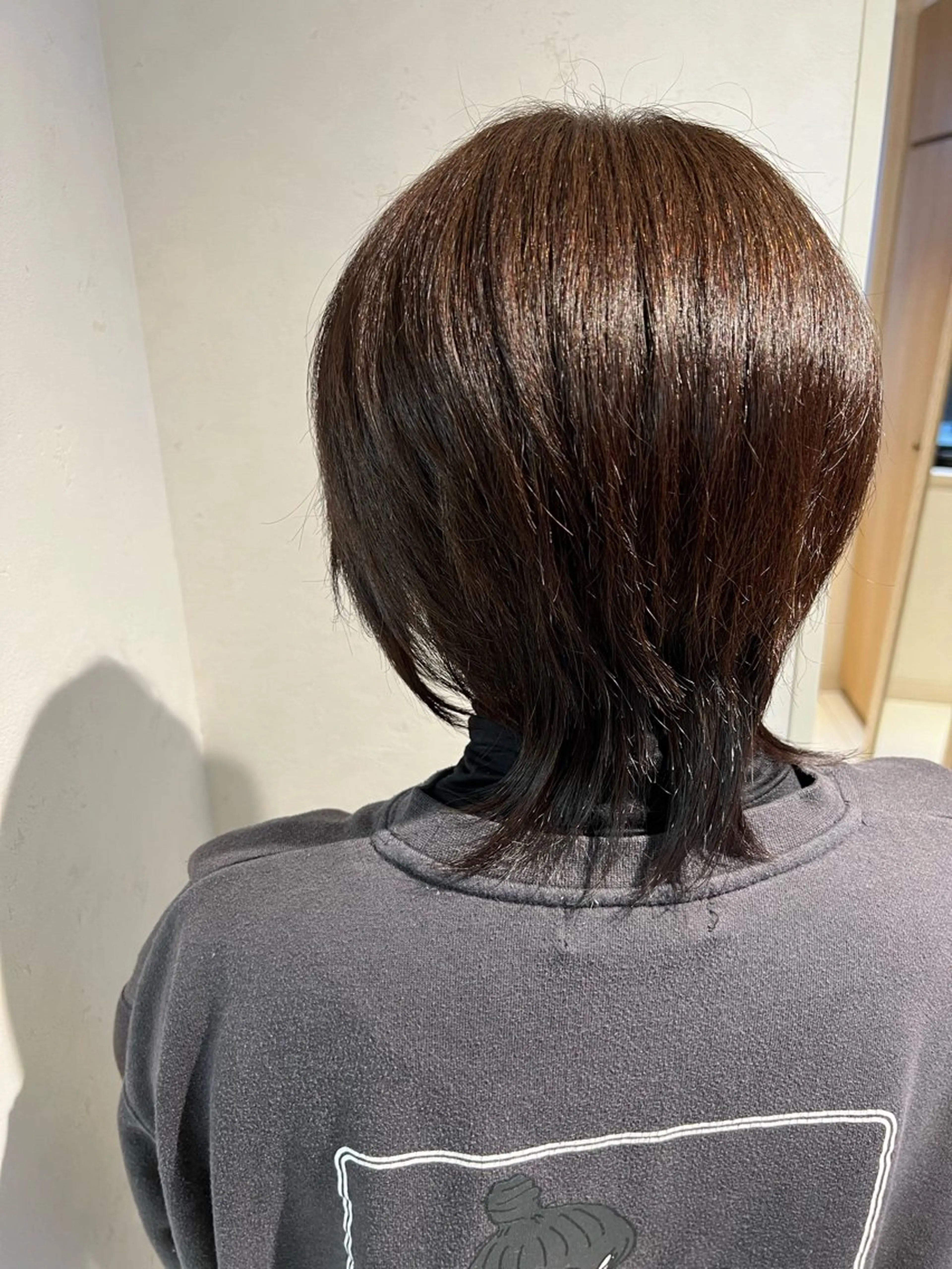 ショート カット ヘアカラー トリートメント 吉田 眞のヘアスタイル