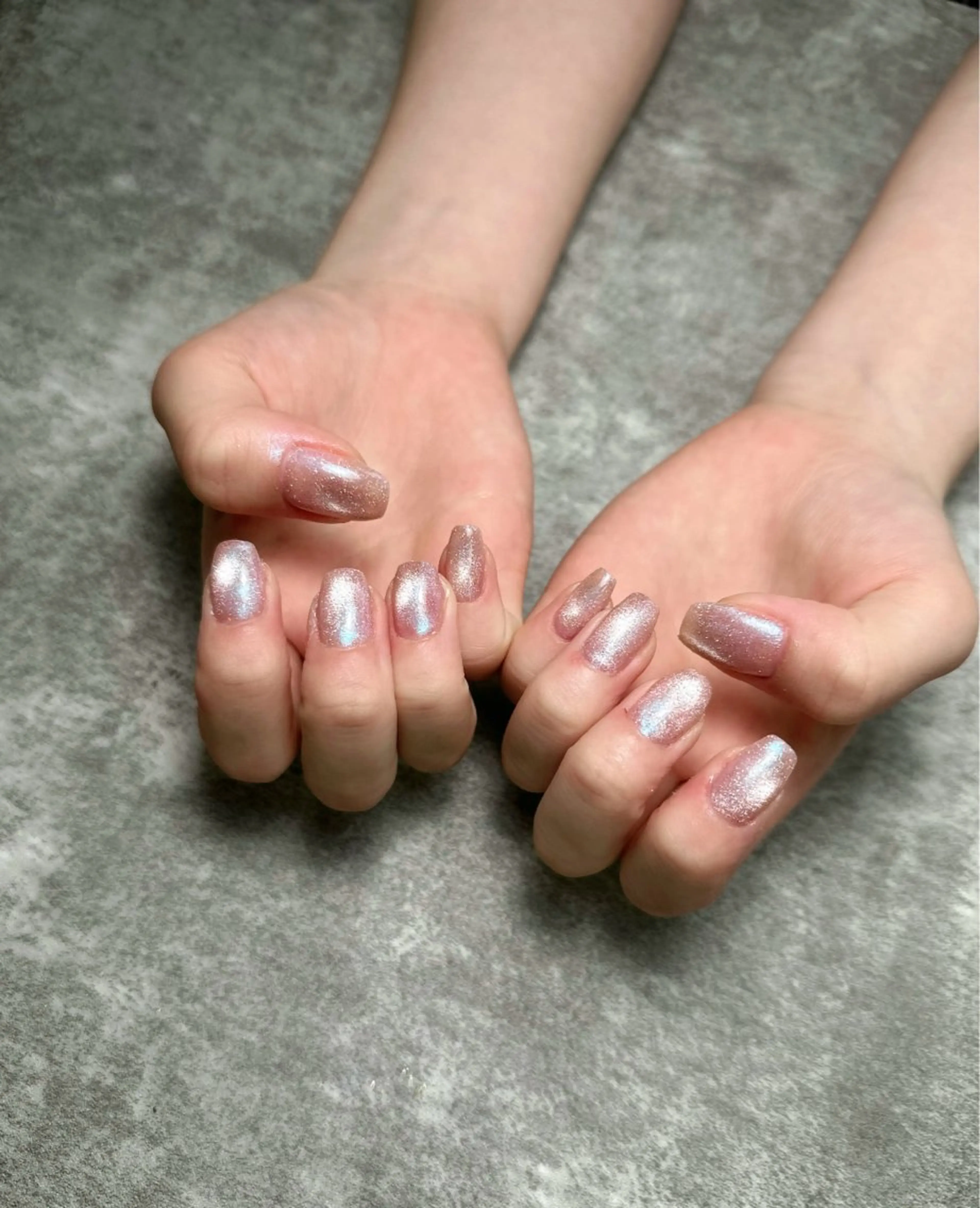 ネイル オーロラネイル フットネイル ♡ asamiのネイルデザイン