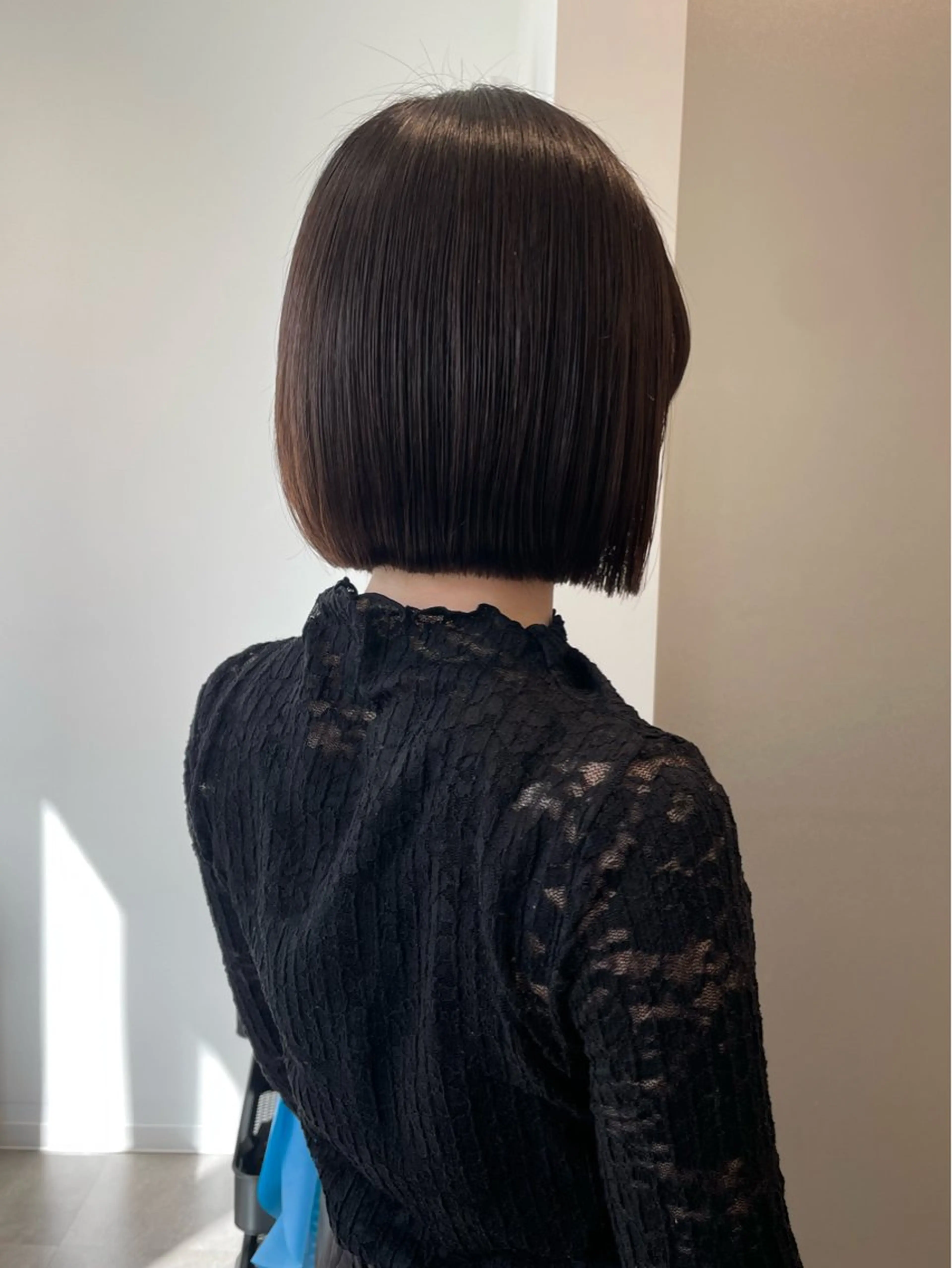 ミディアム ボブ SAUT銀座所属・石川玲菜/ 髪質改善ボブ/メンズのヘアスタイル