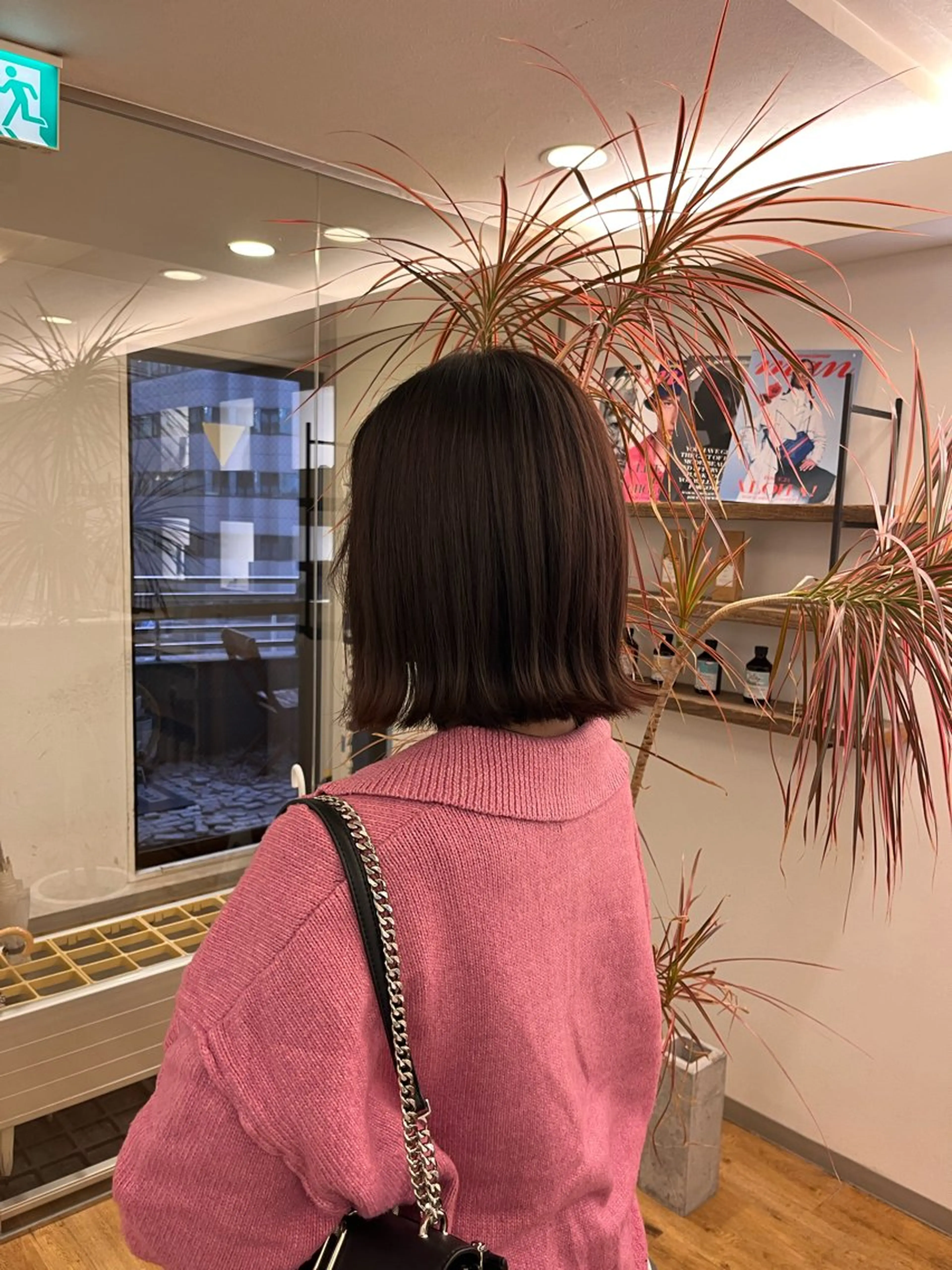 ミディアム カラー un.le.pont ルカ  🎨のヘアスタイル