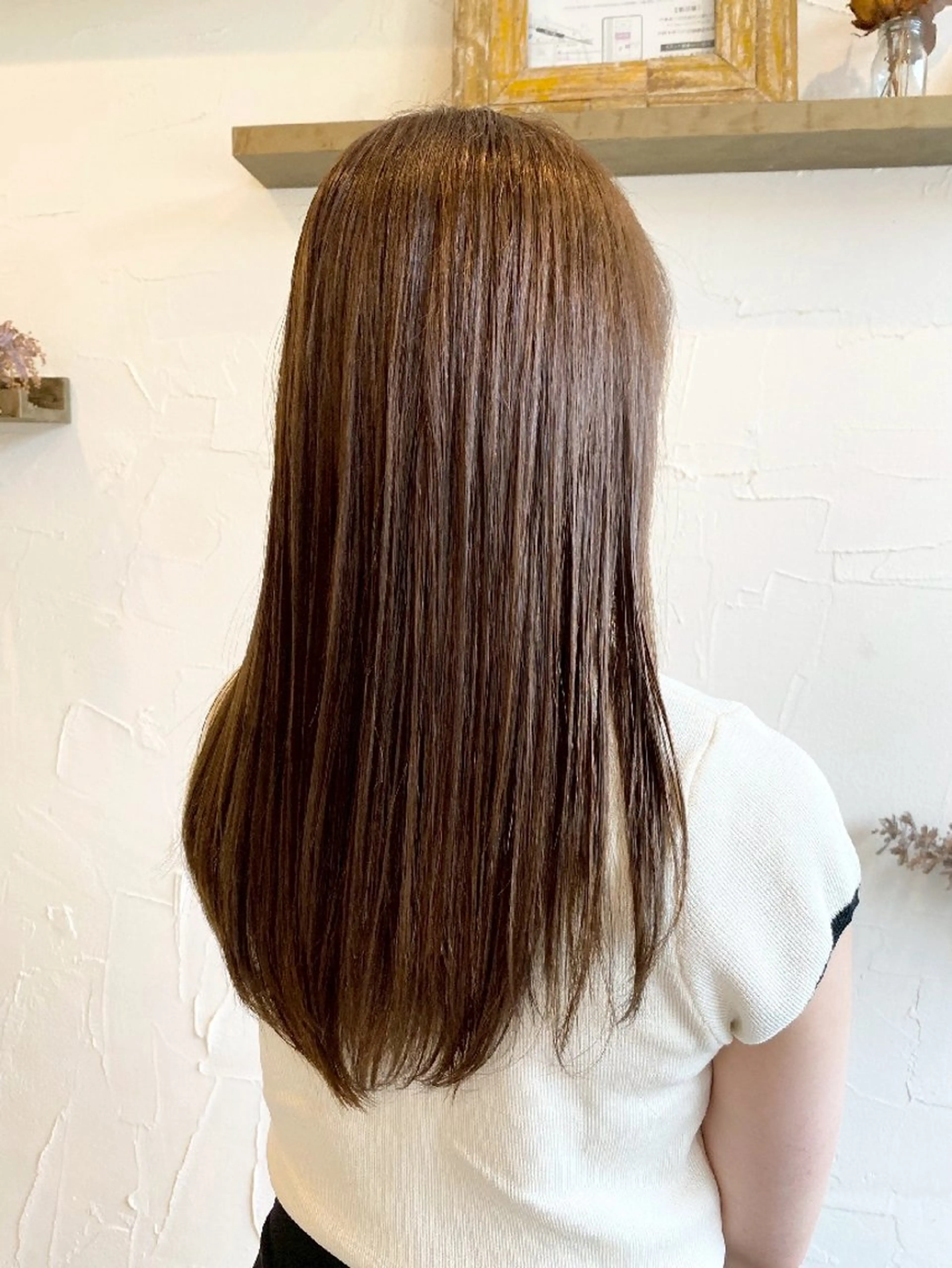 ロング 吉田 彩のヘアスタイル