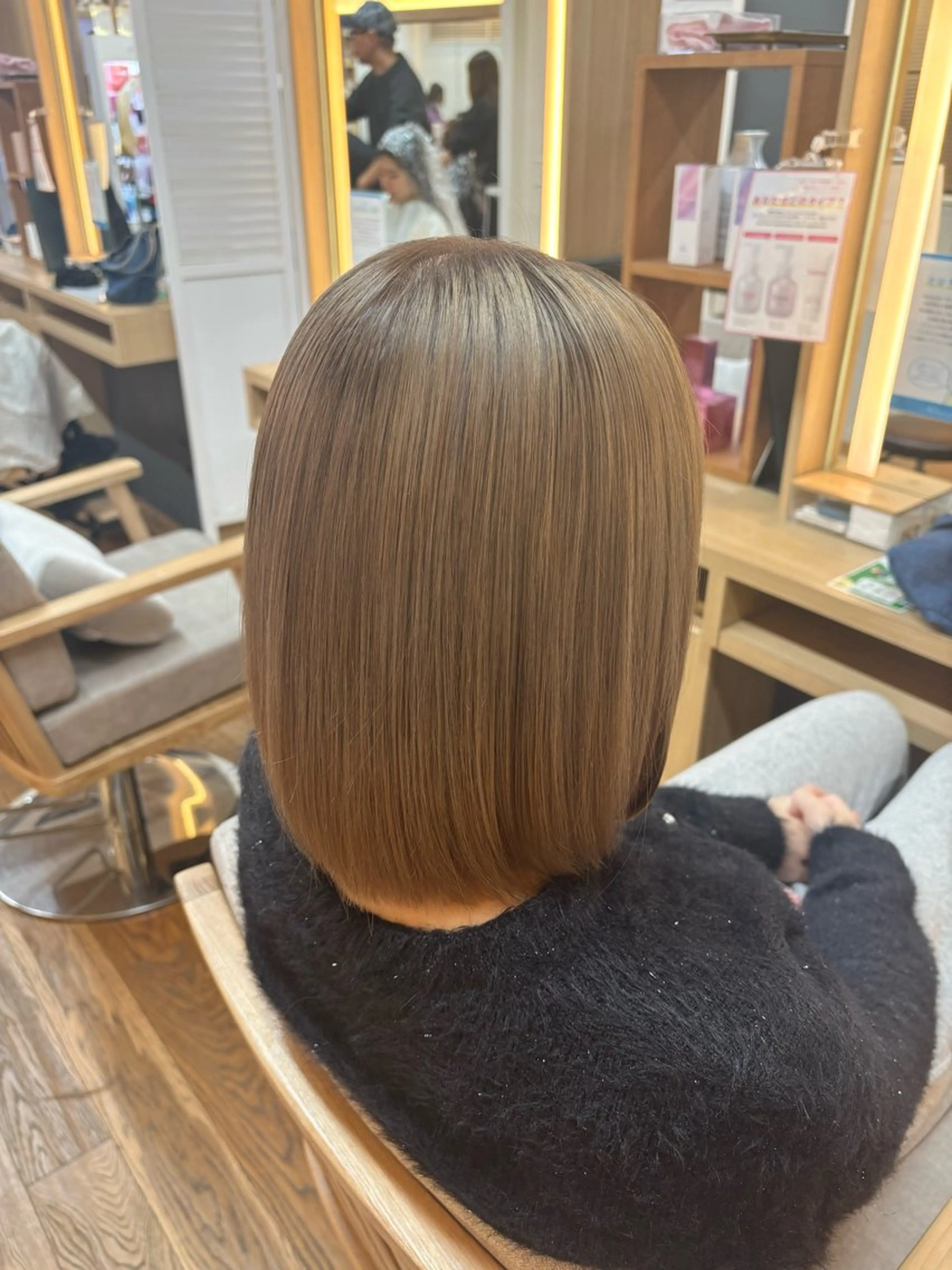 ショート ヘアカラー トリートメント 韓国ヘア sasugaのヘアスタイル